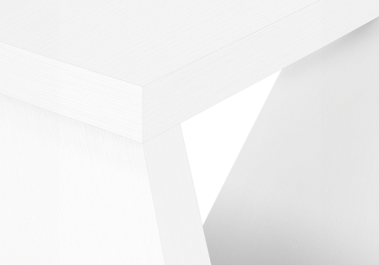 Accent Console Table For Entryway - White