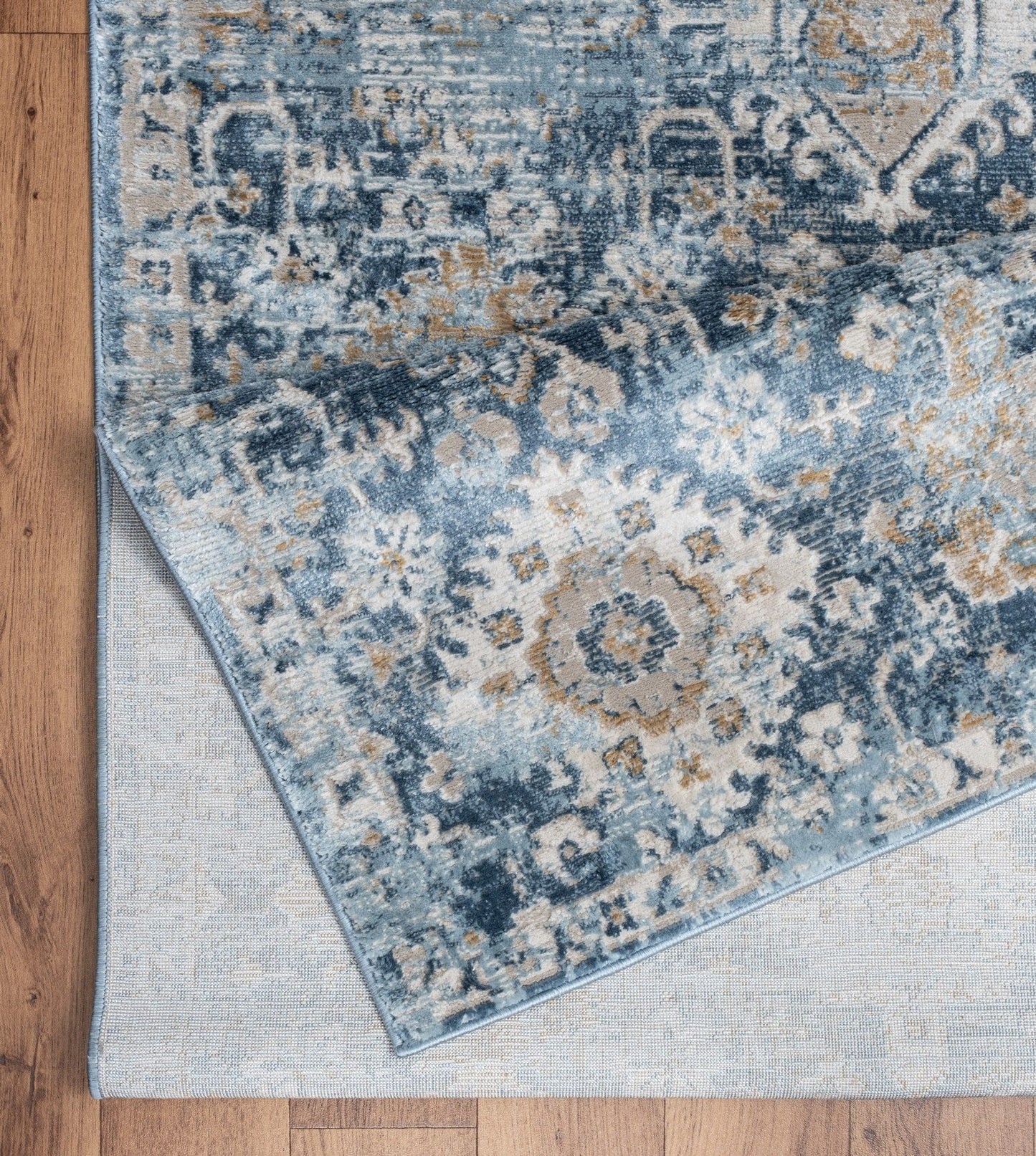 Noble - 7'10" X 10'3" Area Rug - Blue
