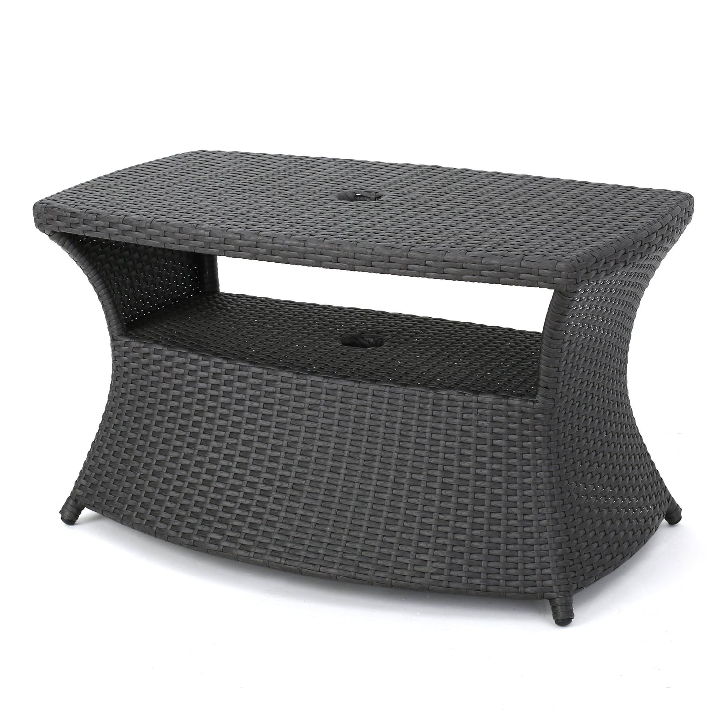 Berkeley - Chaise Lounge Side Table - Gray