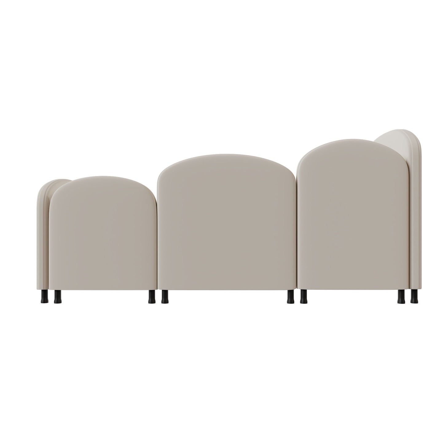 Modern Upholstered Daybed With Twin Size Bed Frames And Storage - Beige