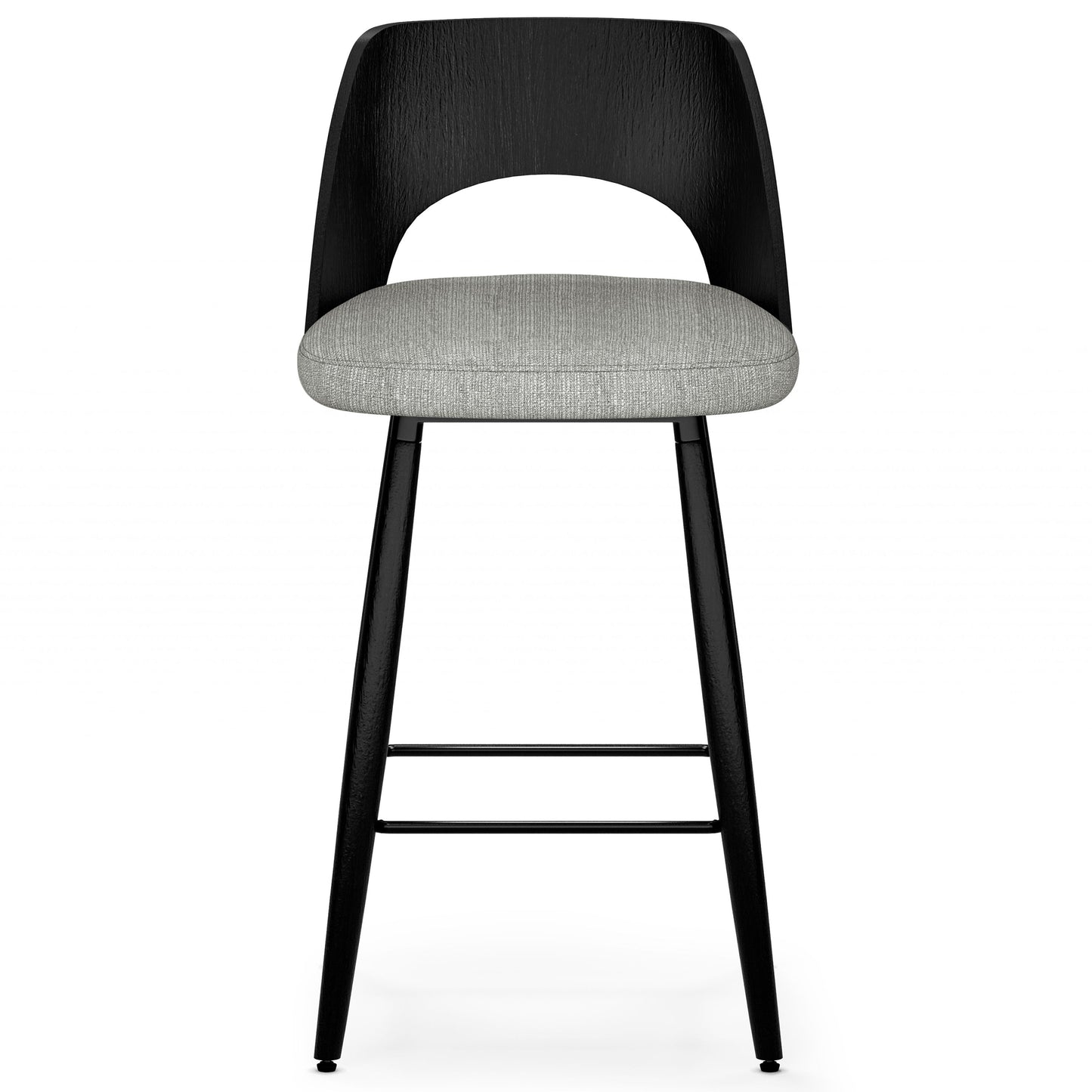 Callie - Counter Height Stool (Set of 2) - Gray