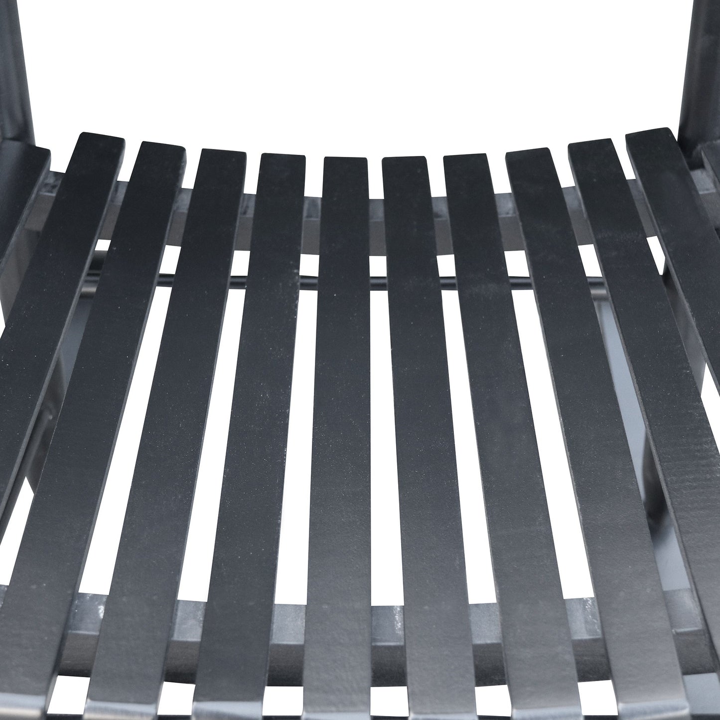 Wooden Porch Rocker Chair, Without Mat - Black