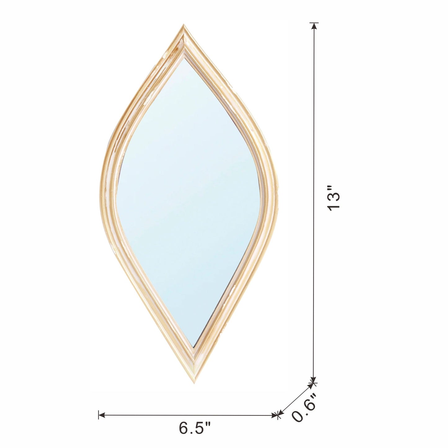 Decorative Mirror For Wall Decor - Antique Gold