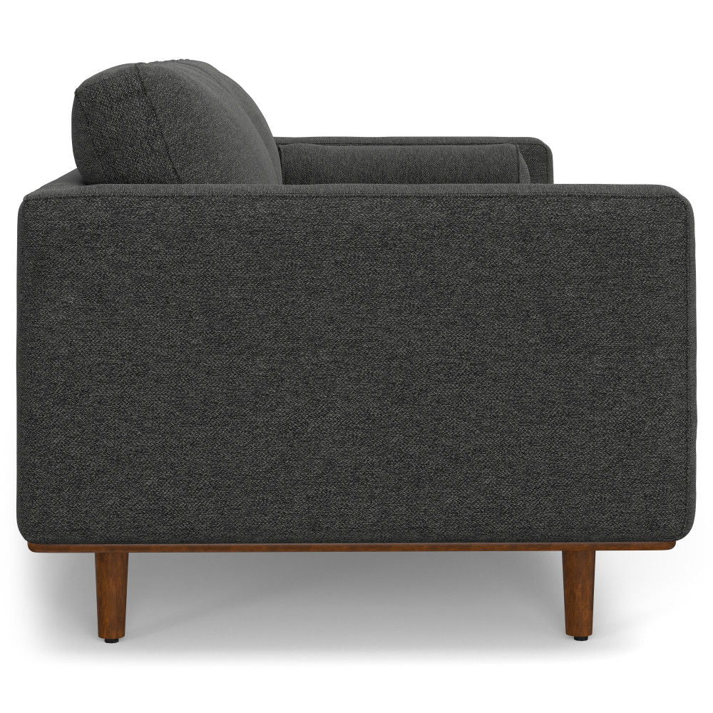 Morrison - Sofa And Ottoman Set - Charcoal Gray
