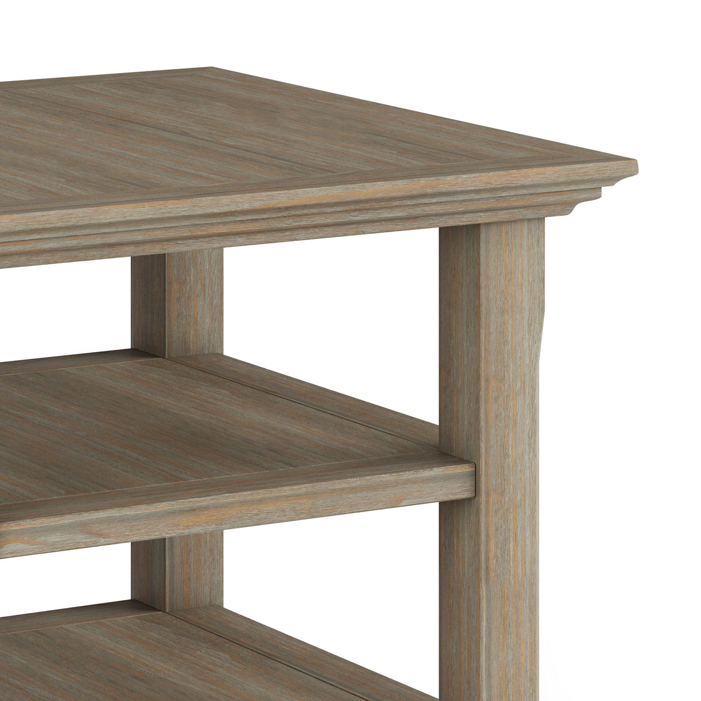 Acadian - End Table - Distressed Gray