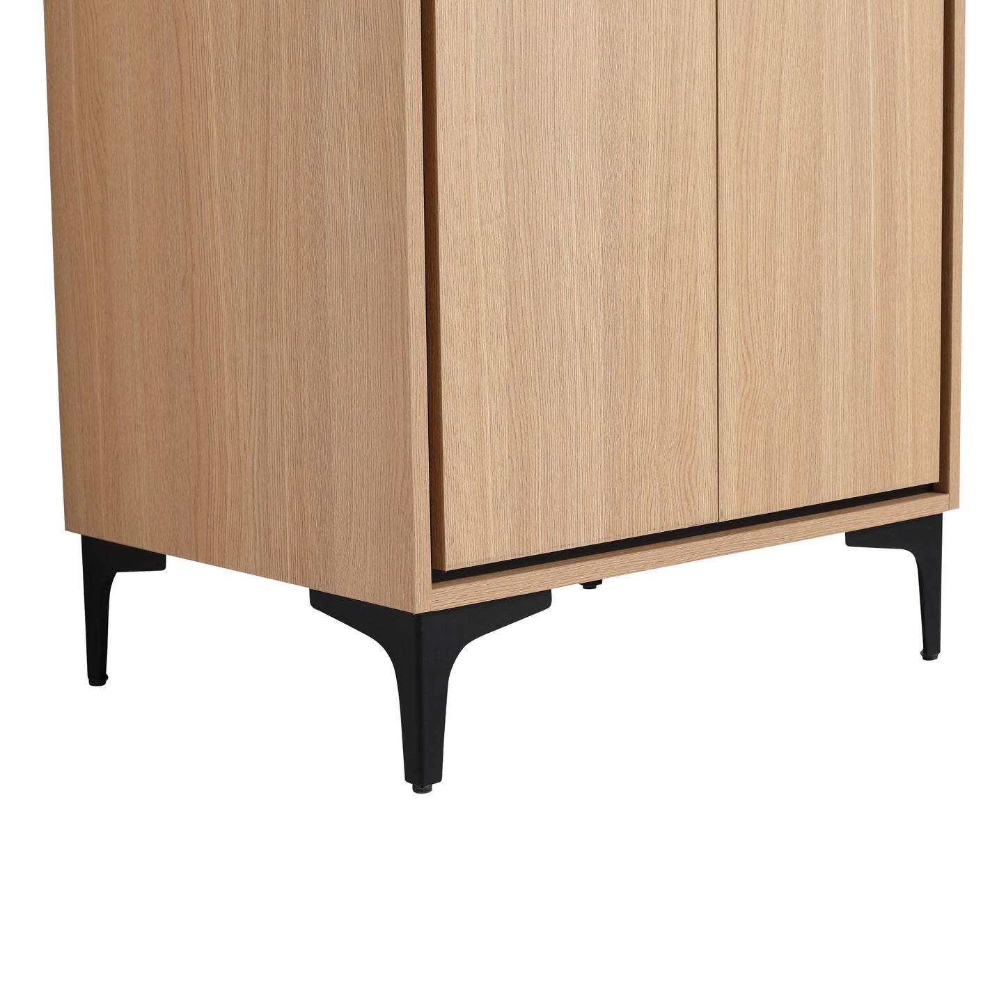 Modern Bathroom Vanity Cabinet With Soft Closing Doors - Oak