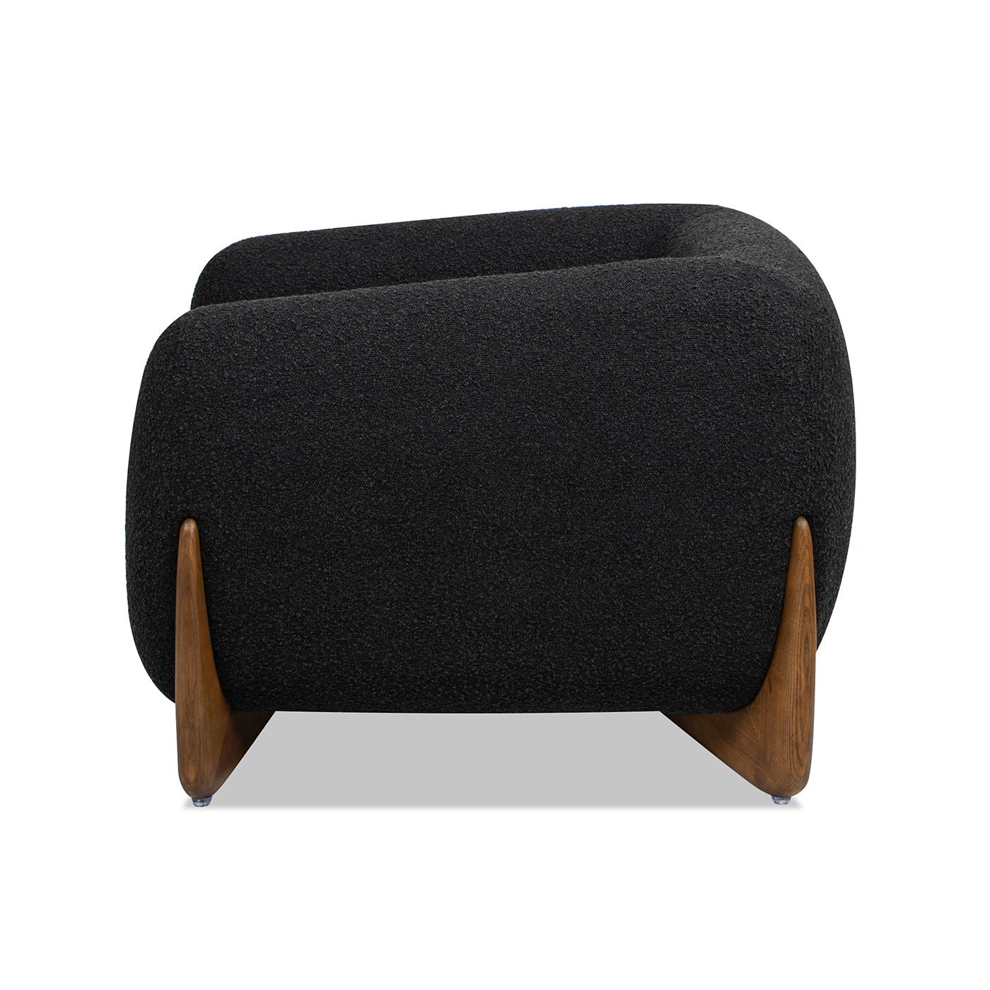 Alpine - Sherpa Arm Chair - Ebony Black
