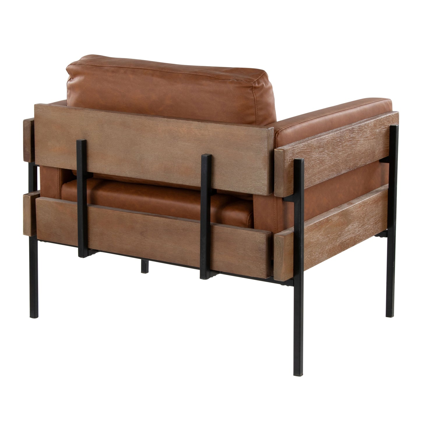 Kari - Farmhouse Chair - Black / Brown / Camel