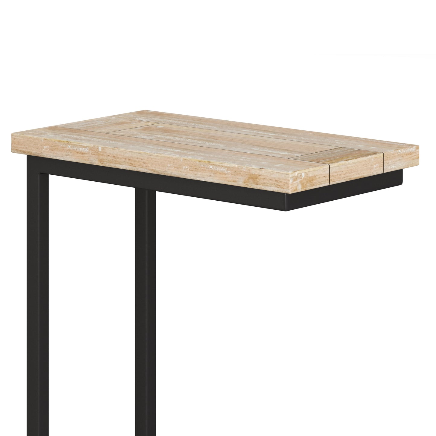 Skyler - C Side Table - Distressed White Wash