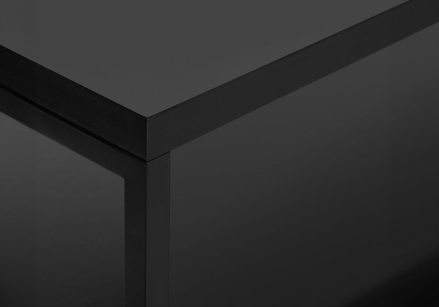 TV Stand Console Media Entertainment Center Storage Drawers For Living Room - Black