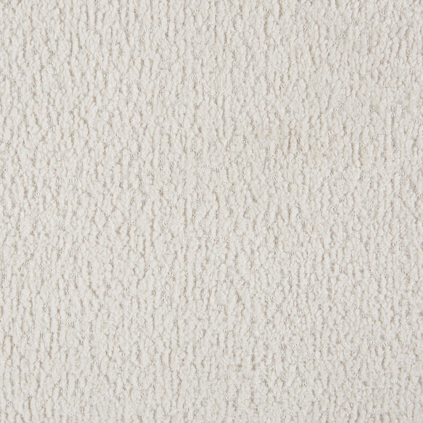 Modern Boucle Waterfall Bench - Cream