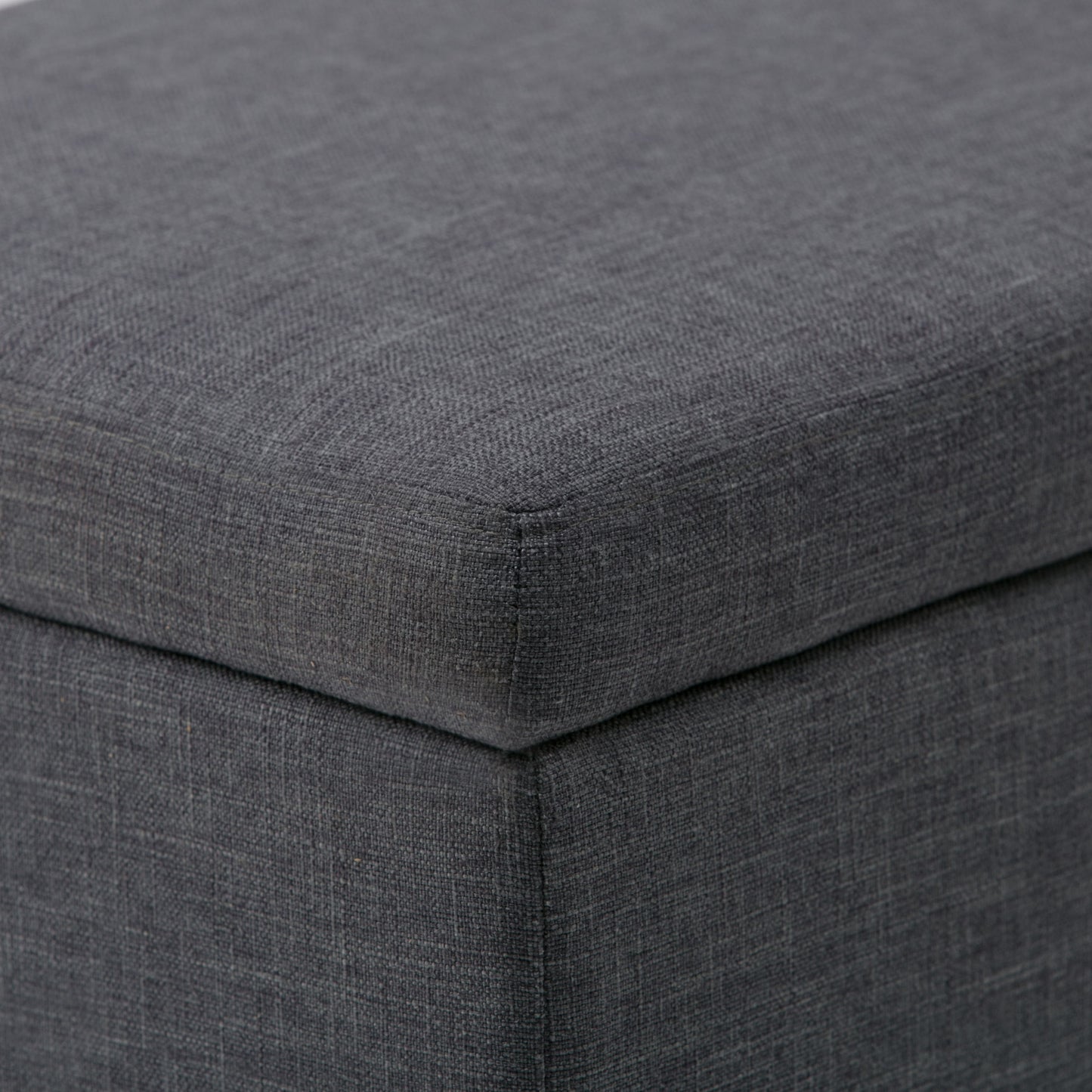 Avalon - Storage Ottoman Bench - Slate Gray