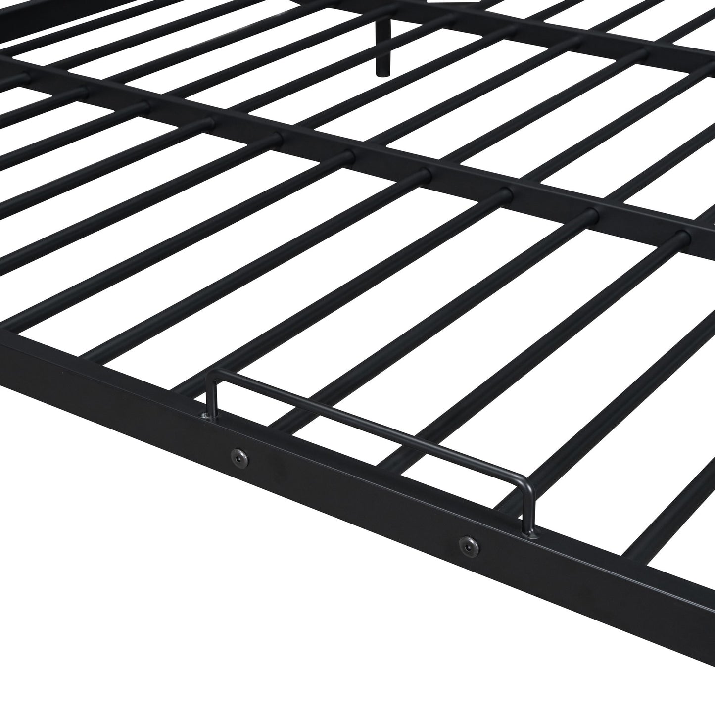 Full Long Over Queen Bunk Bed - Black