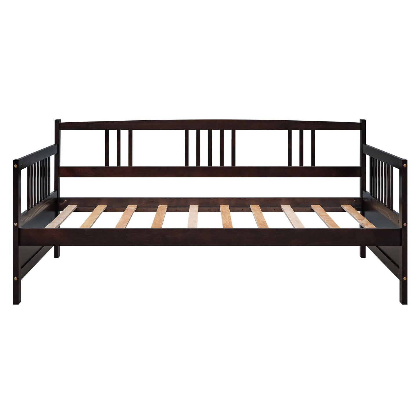 Twin Size Modern Daybed, Multifunctional - Espresso