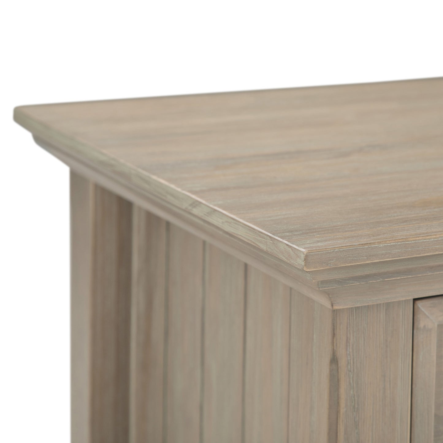 Acadian - Bedside Table - Distressed Gray