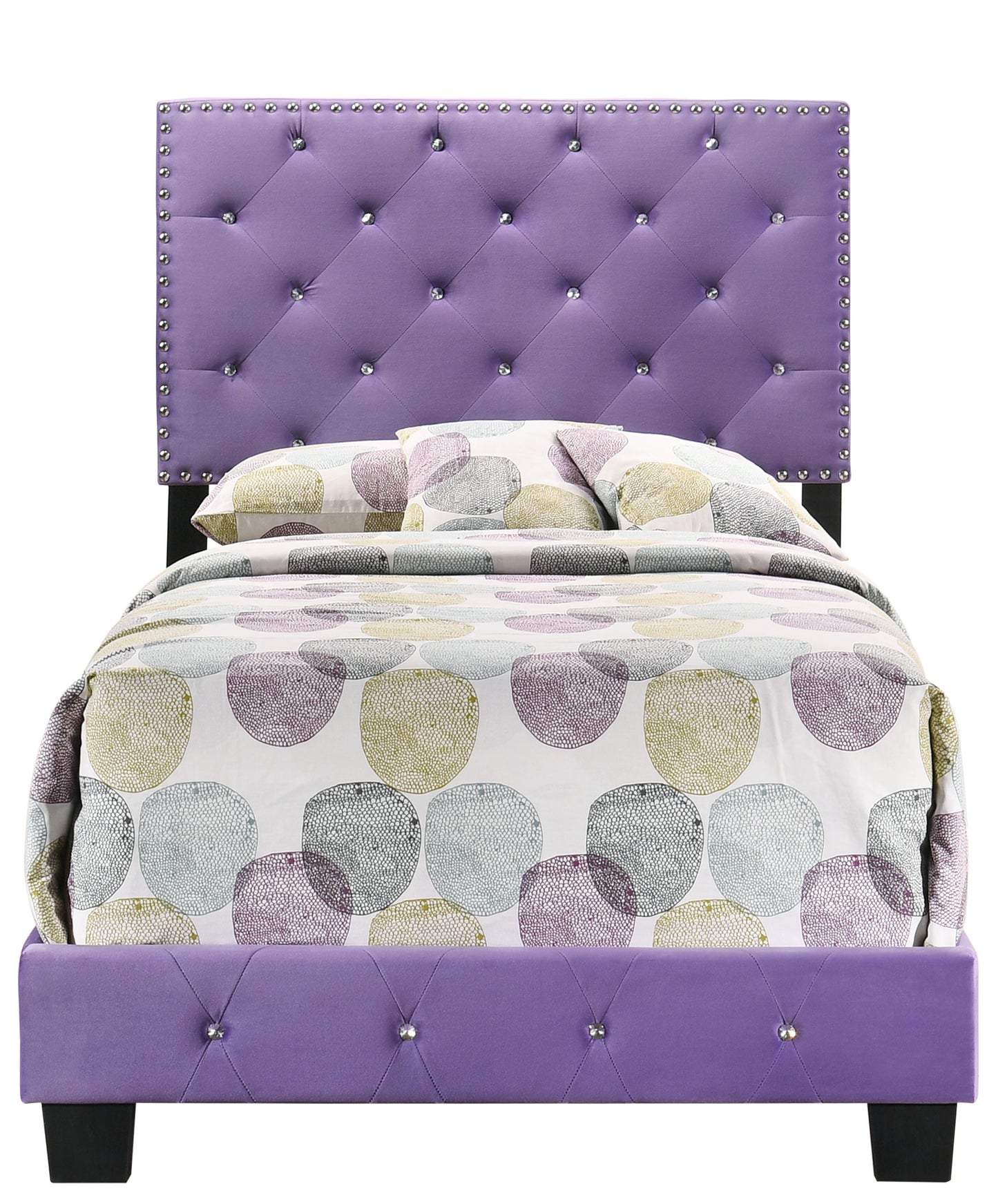 Suffolk - Twin Bed - Purple