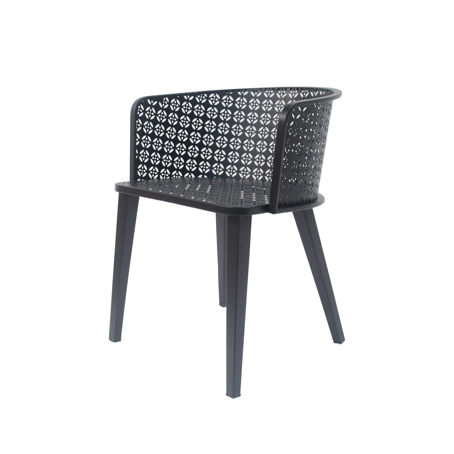 Milan - Outdoor Dining Chair (Set of 2) - Black