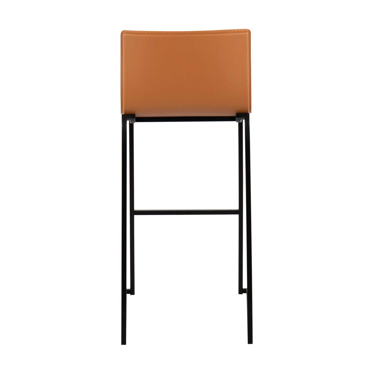 Mara - Contemporary Barstool (Set of 2) - Black / Camel