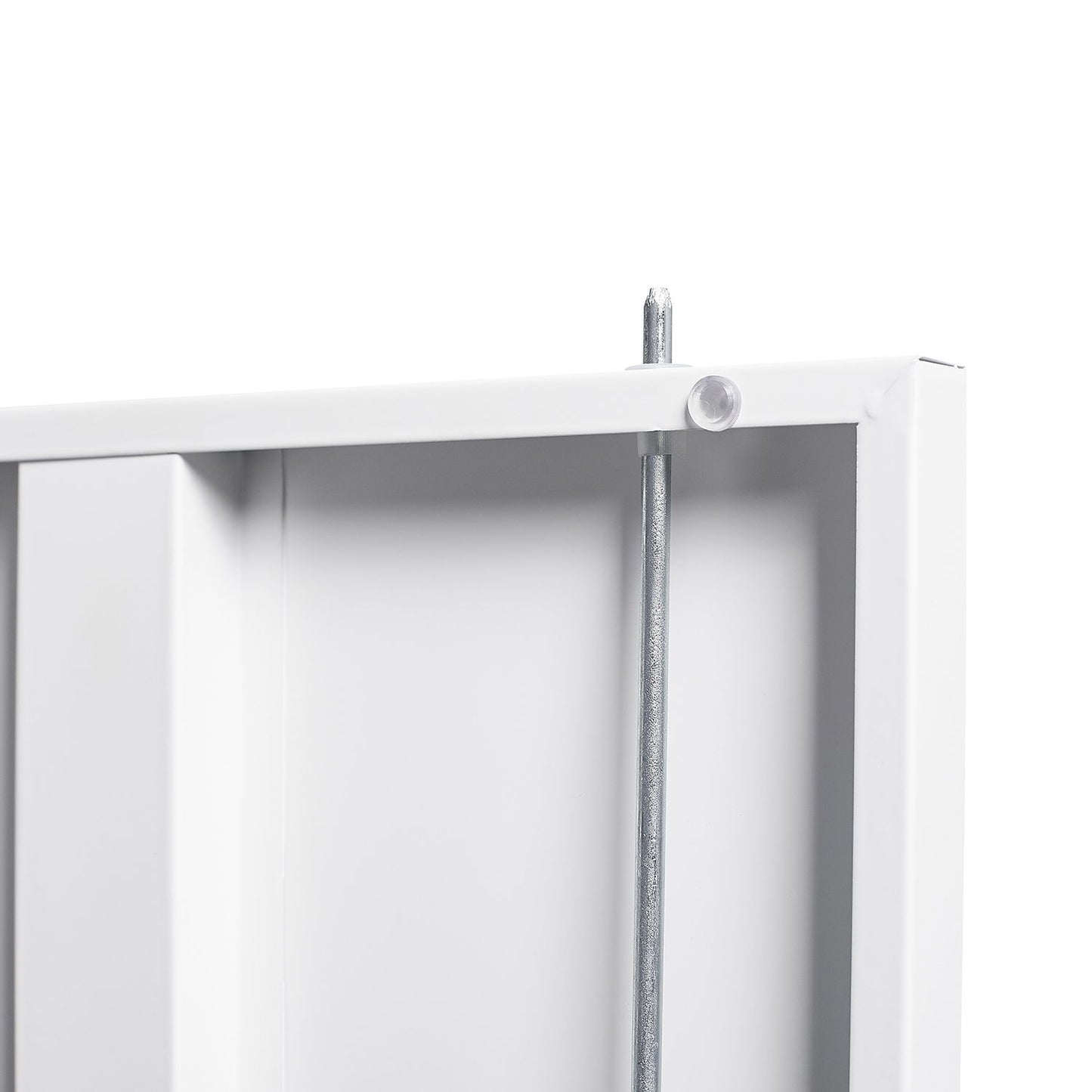 Metal Storage Cabinet With Locking Doors And Adjustable Shelf, Folding Filing Storage Cabinet, Folding Storage Locker Cabinet For Home Office, School, Garage - White