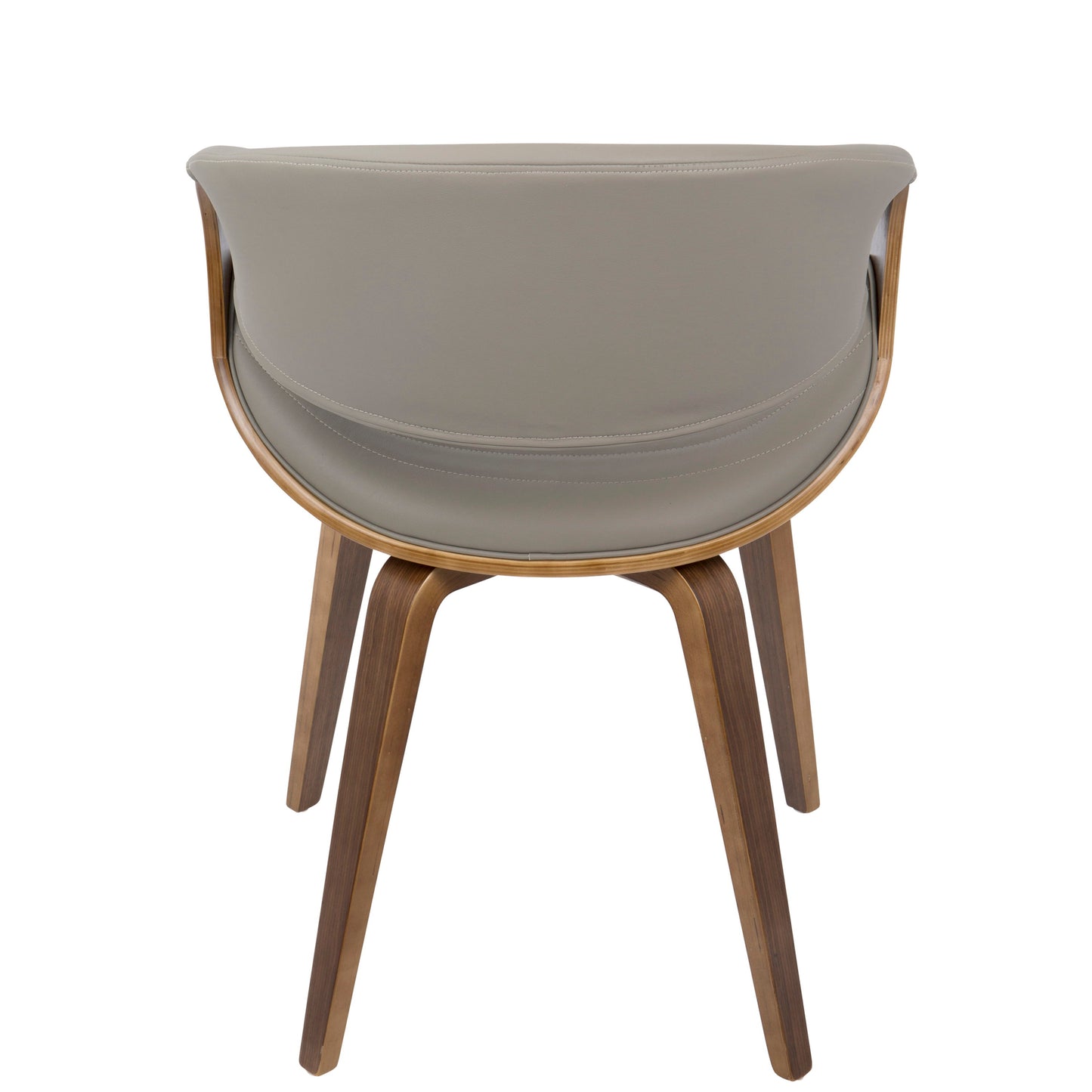 Symphony - Mid-Century Modern Dining / Chair - Walnut / Gray