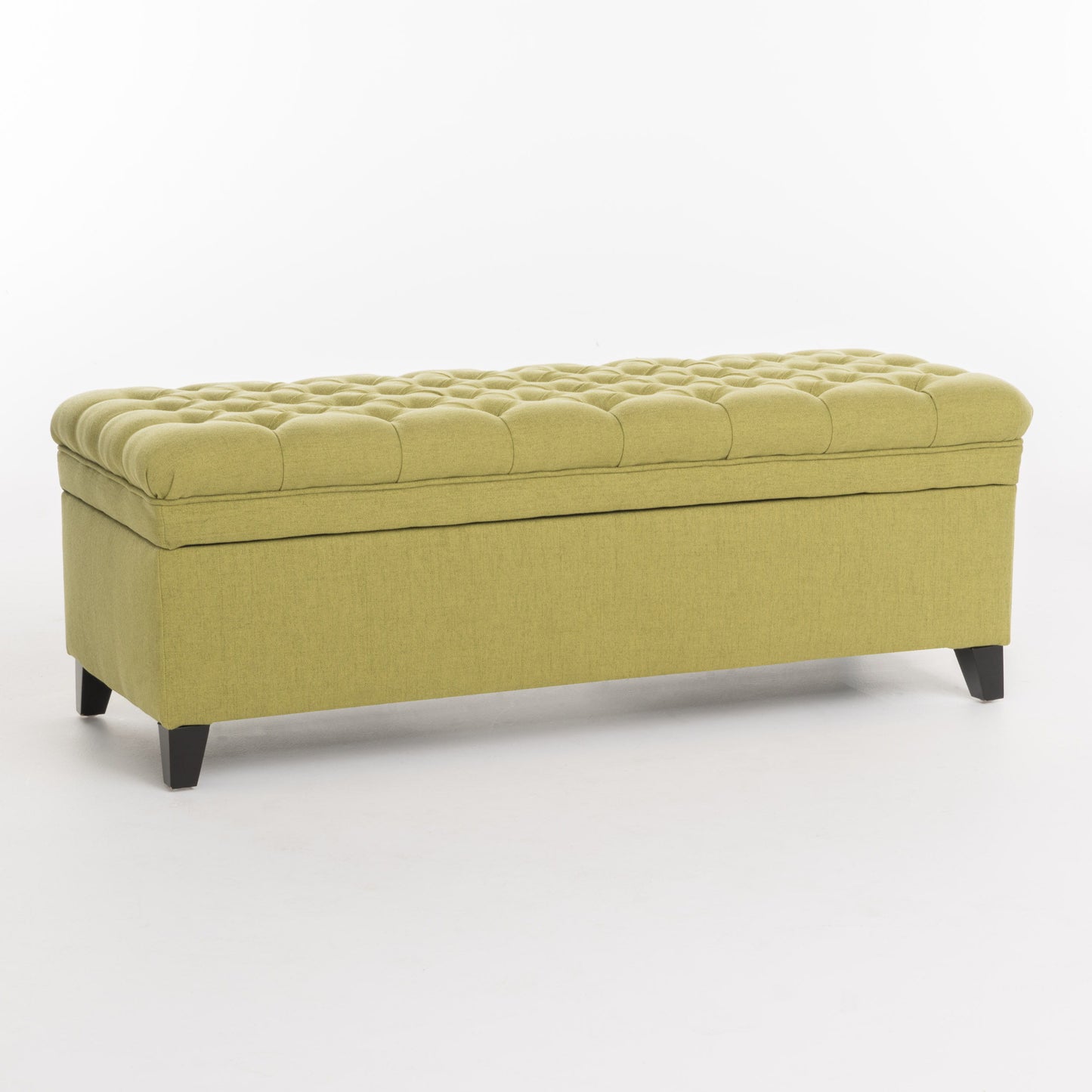 Juliana - Storage Ottoman With Extra Seating - Green