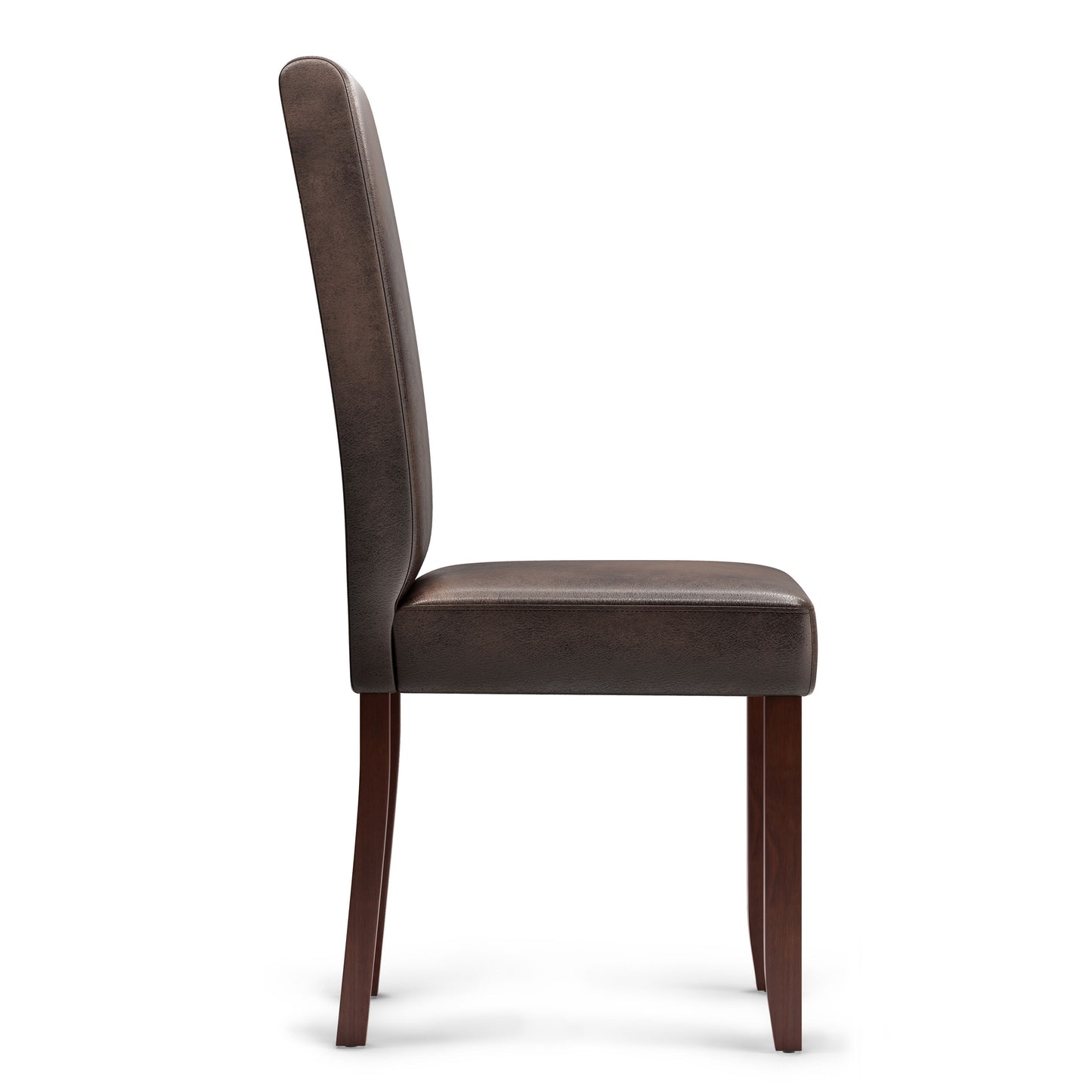 Acadian - Parson Dining Chair (Set of 2) - Distressed Brown
