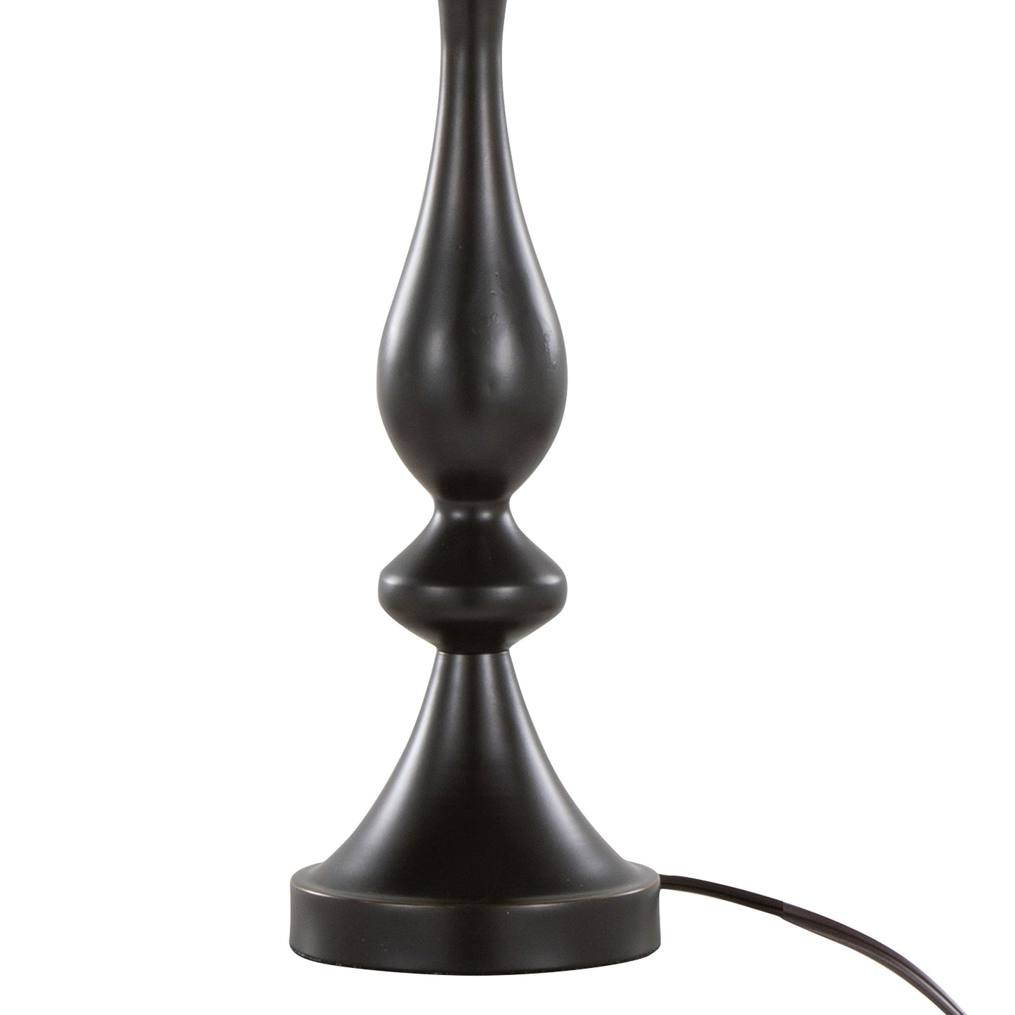 Topaz - Contemporary Table Lamp - Oil Rubbed Bronze / Clear Crystal
