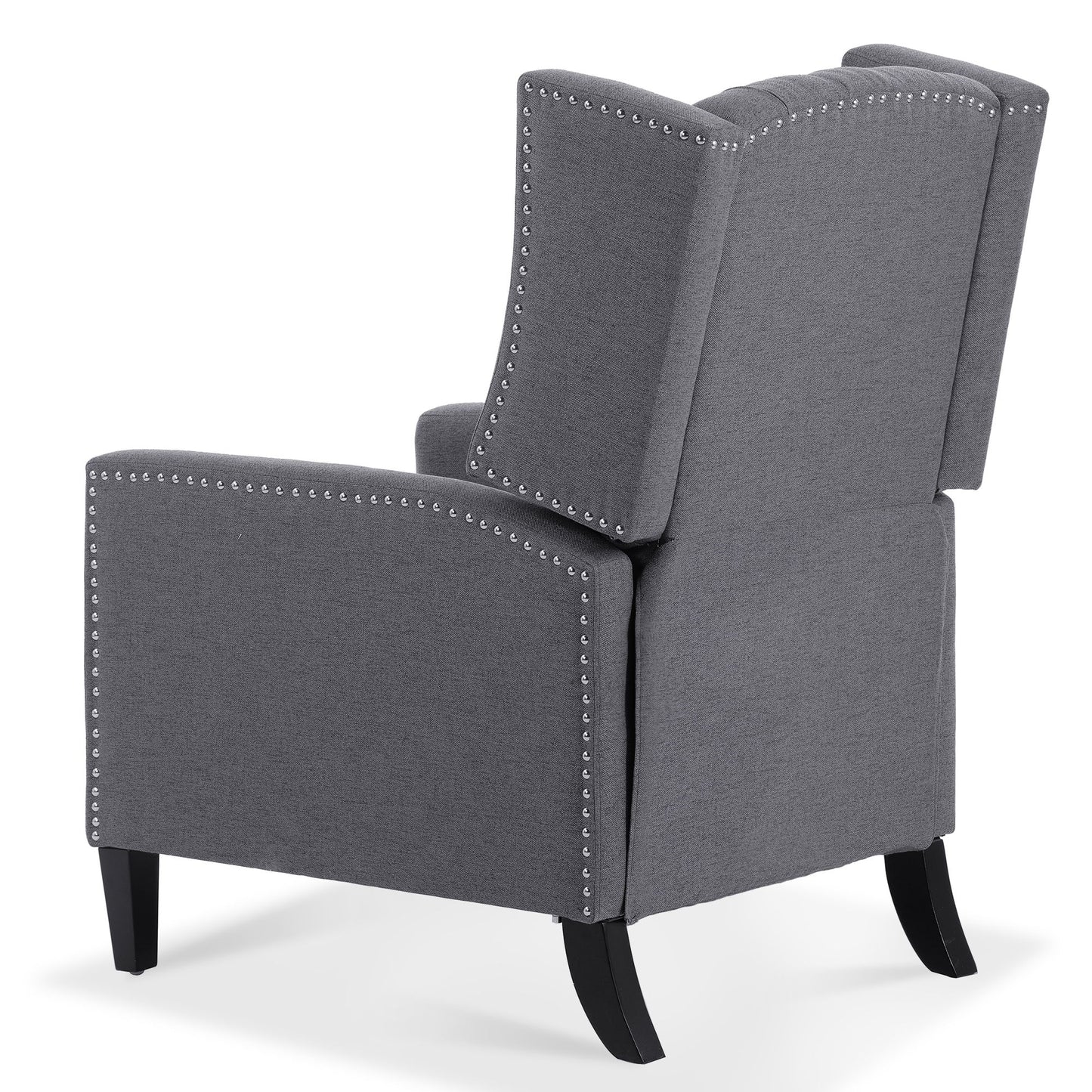 Manual Wing Chair Recliner - Gray