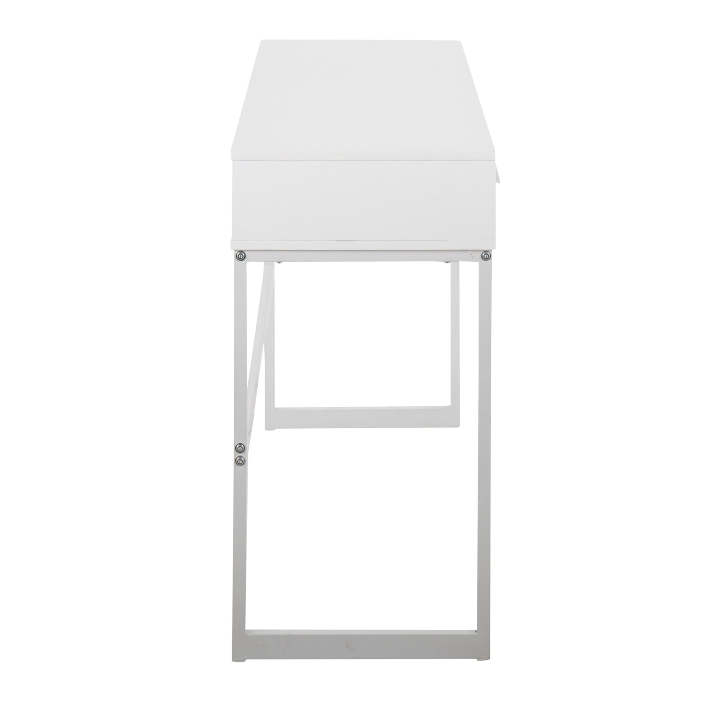 Franklin - Contemporary Console Table - White