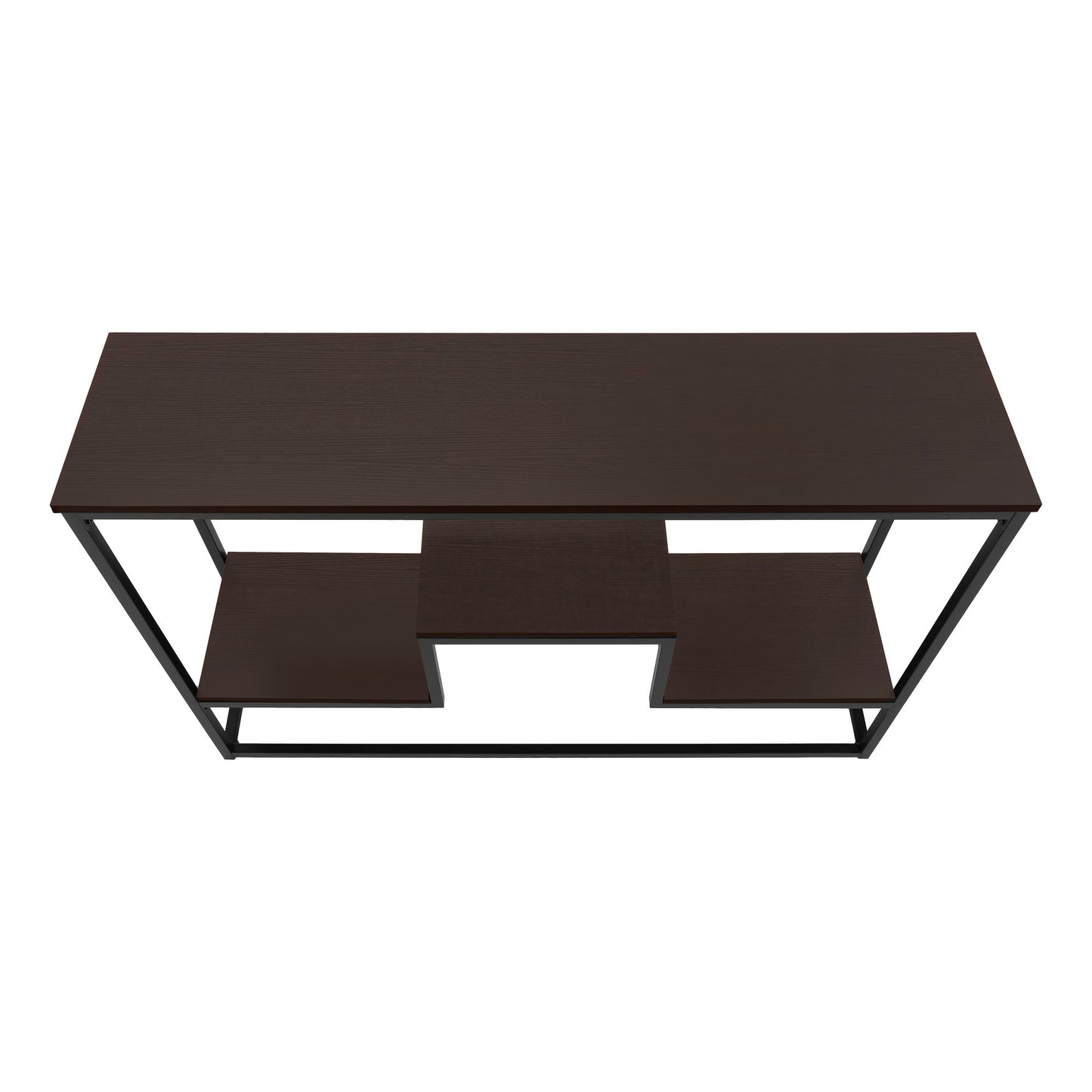 Accent Console Table For Entryway, Contemporary And Modern - Espresso