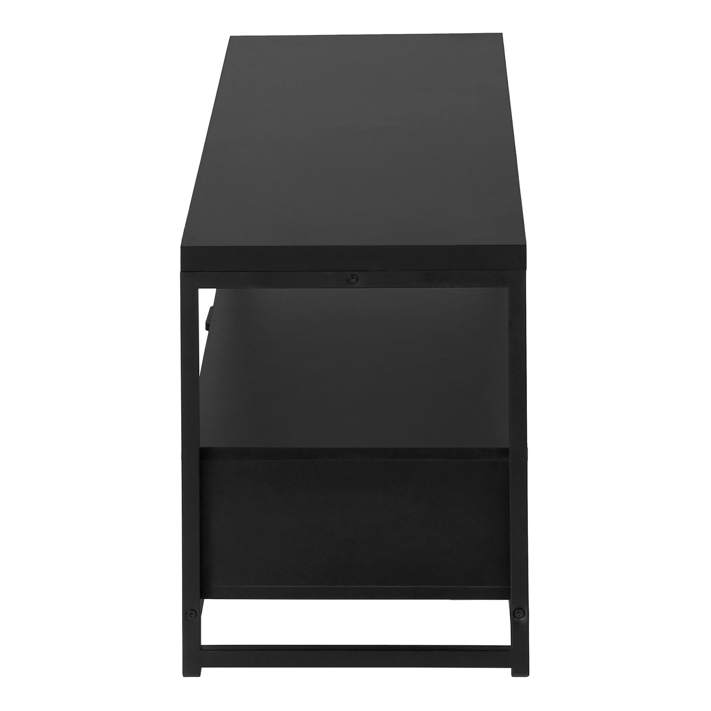 TV Stand Console Media Entertainment Center Storage Drawers For Living Room - Black
