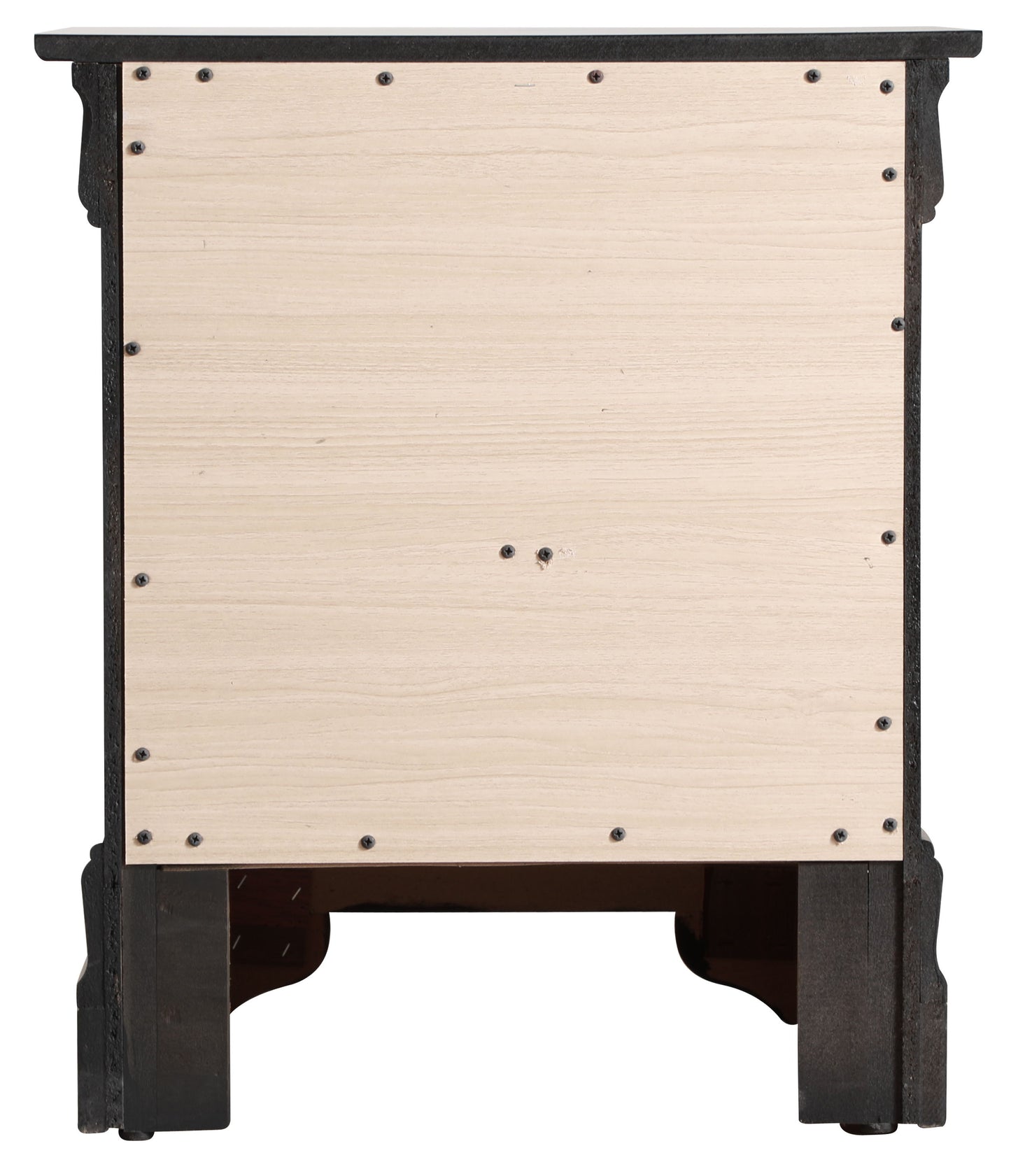 Louis Phillipe - Elegant Traditional Nightstand - Black