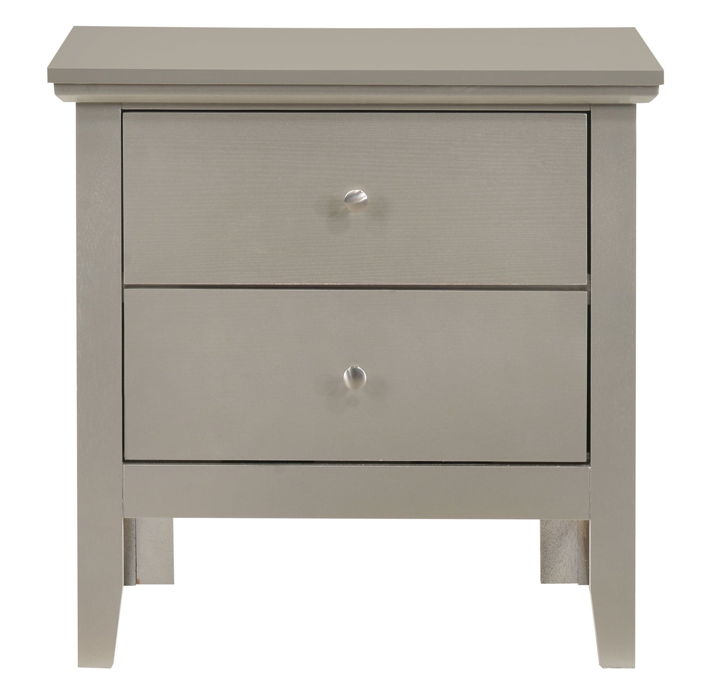 Primo - Nightstand - Silver Champagne