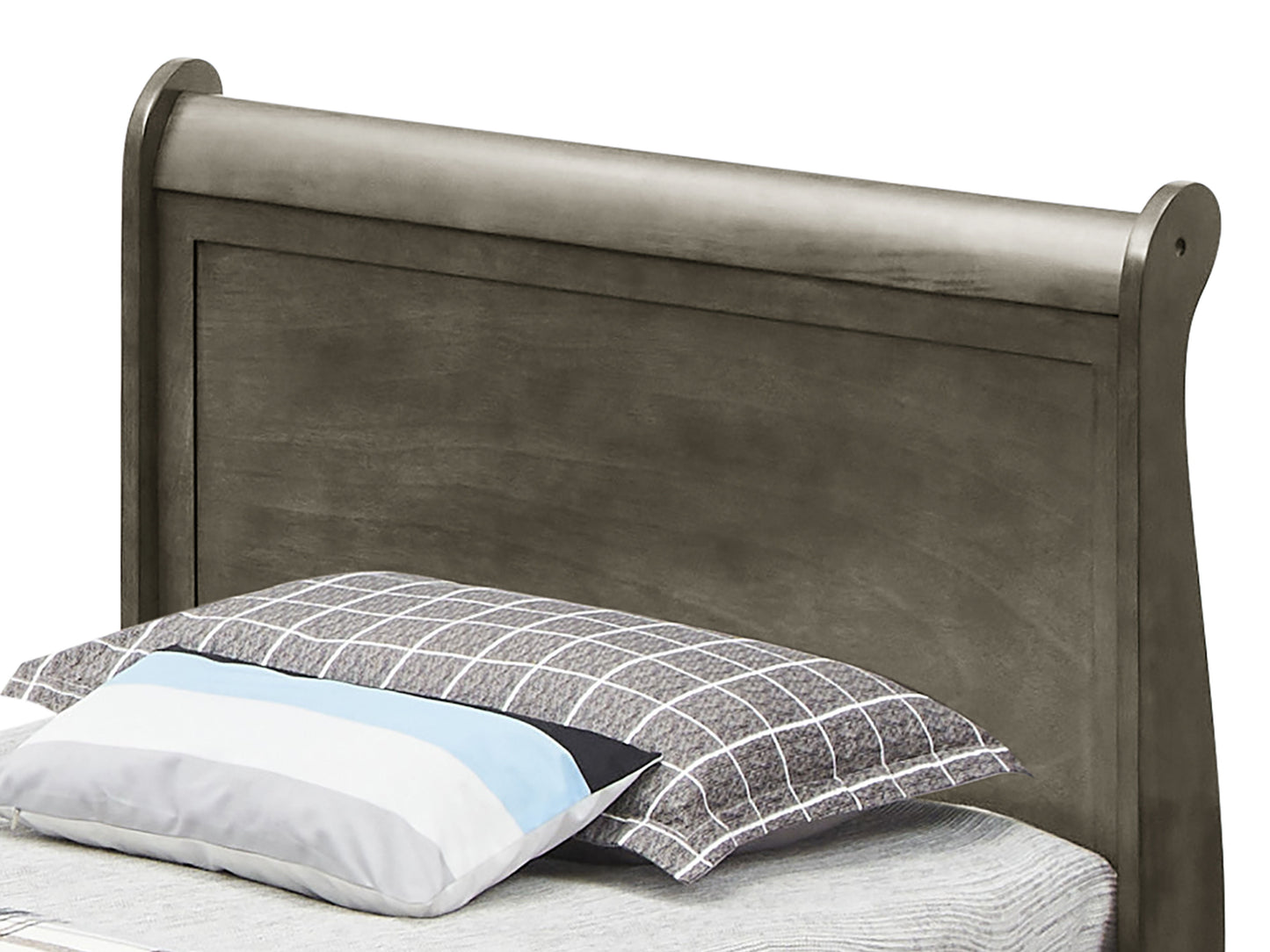 Twin Storage Bed Charming Traditional - Gray
