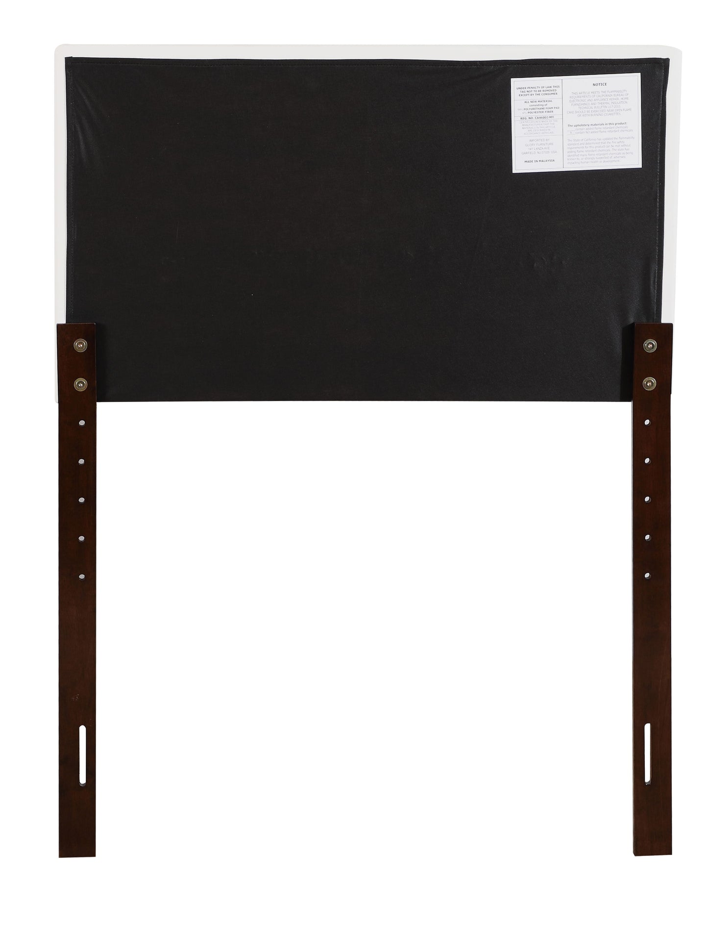 Super Nova - Twin Panel Headboard - Black