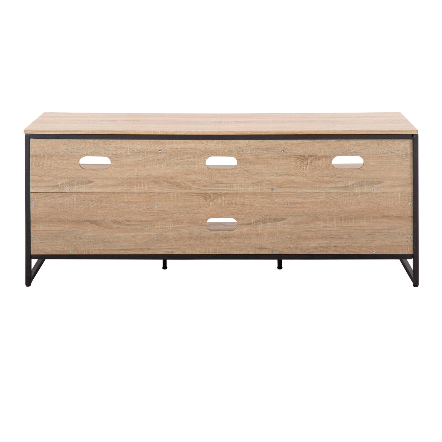 Folia - Contemporary TV Stand - Natural / Black