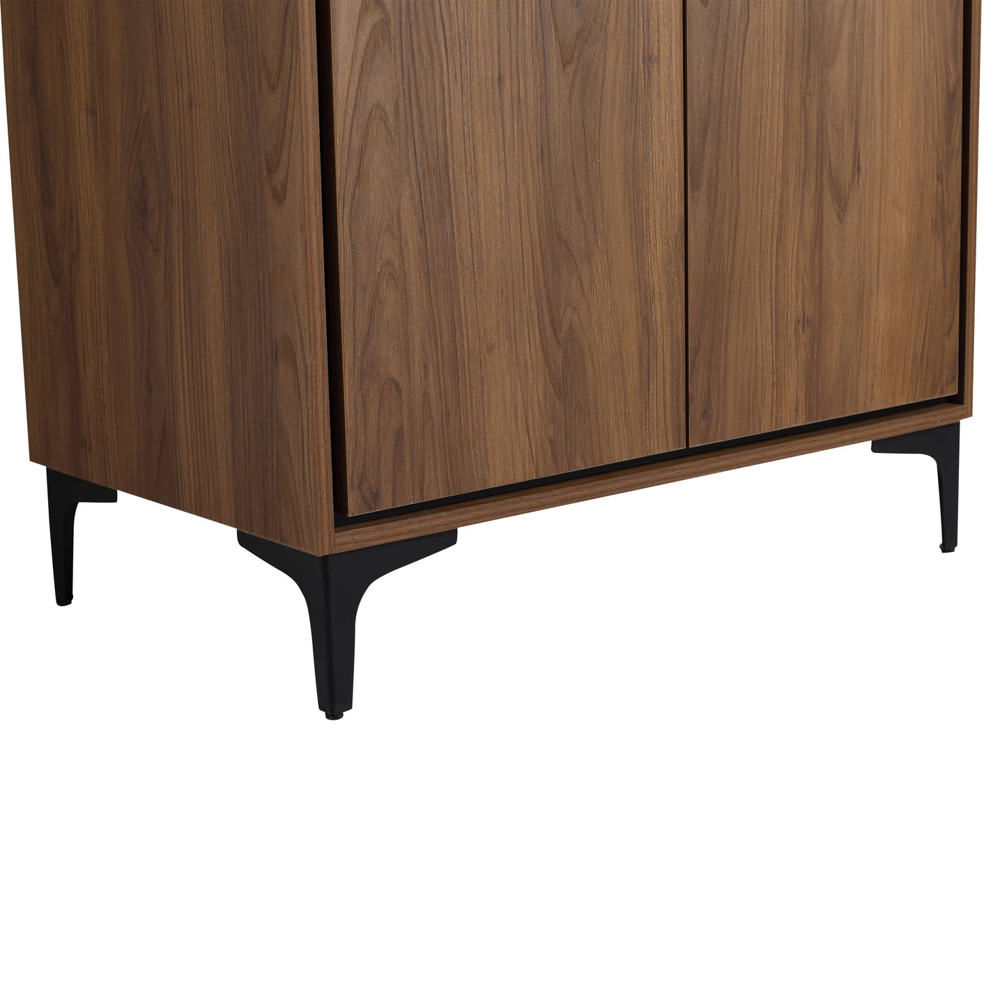 30" Bathroom Vanity Freestanding Cabinet With 2 Doors - Brown