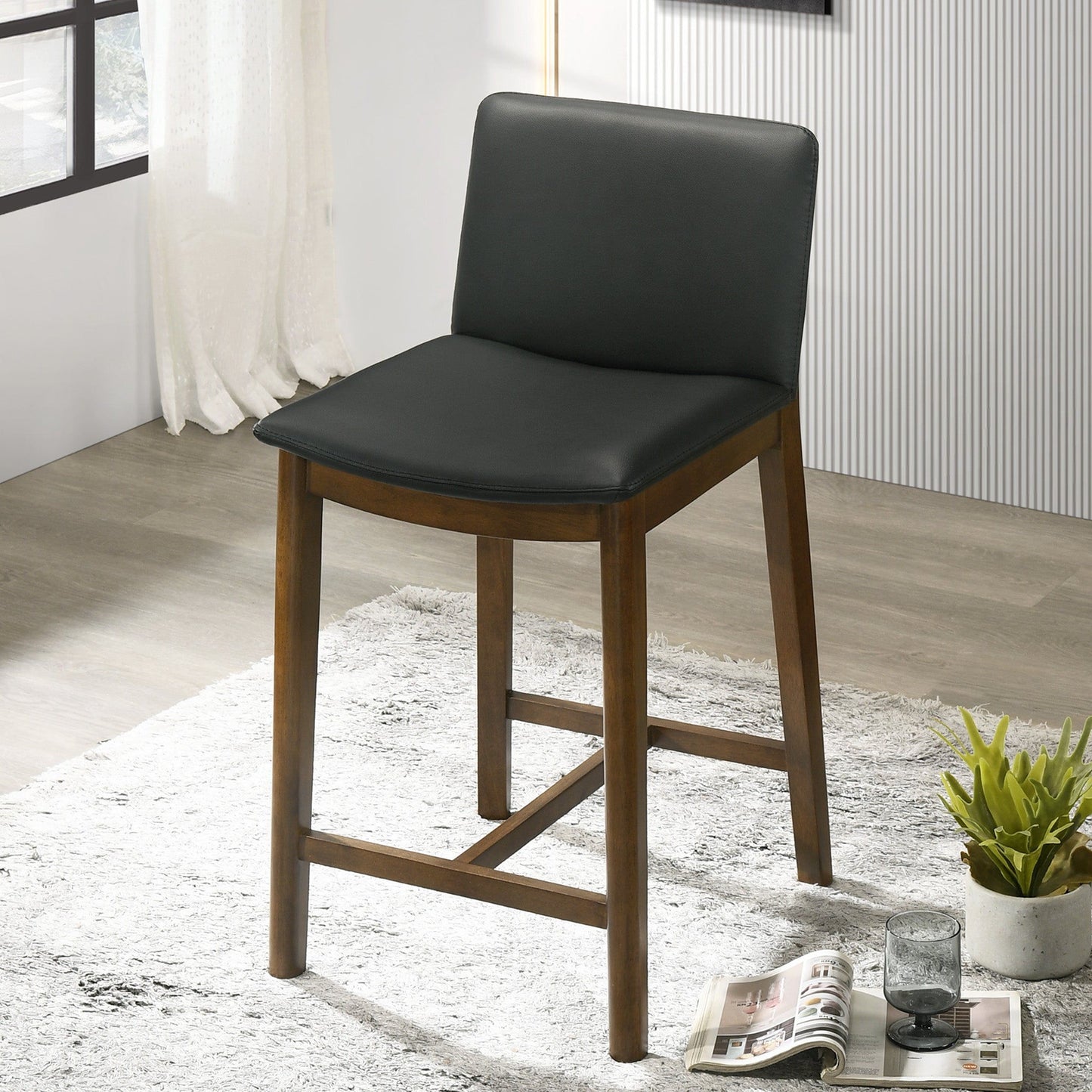 Shannon - Counter Chair - Black