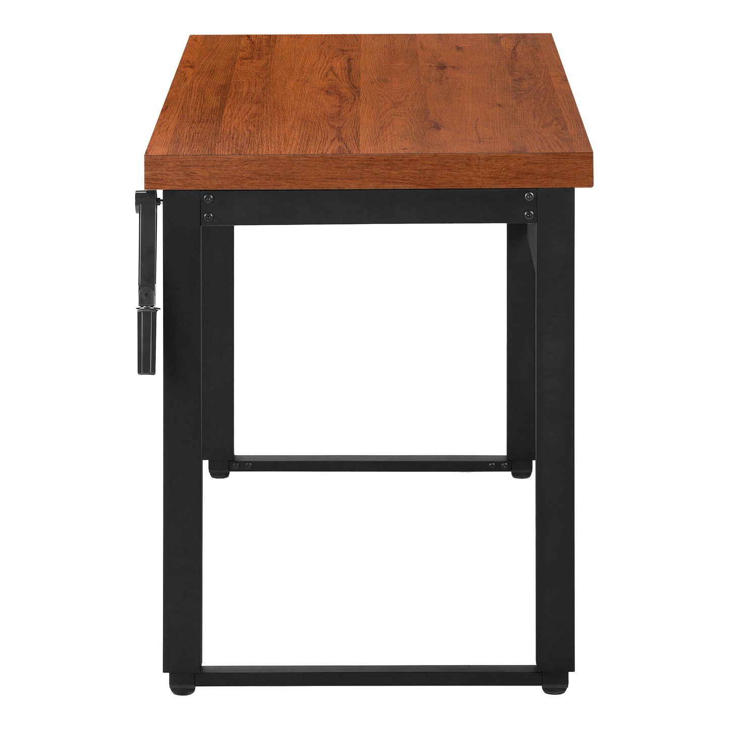 Computer Desk, Home Office, Standing, Adjustable, Laptop, Contemporary & Modern - Cherry