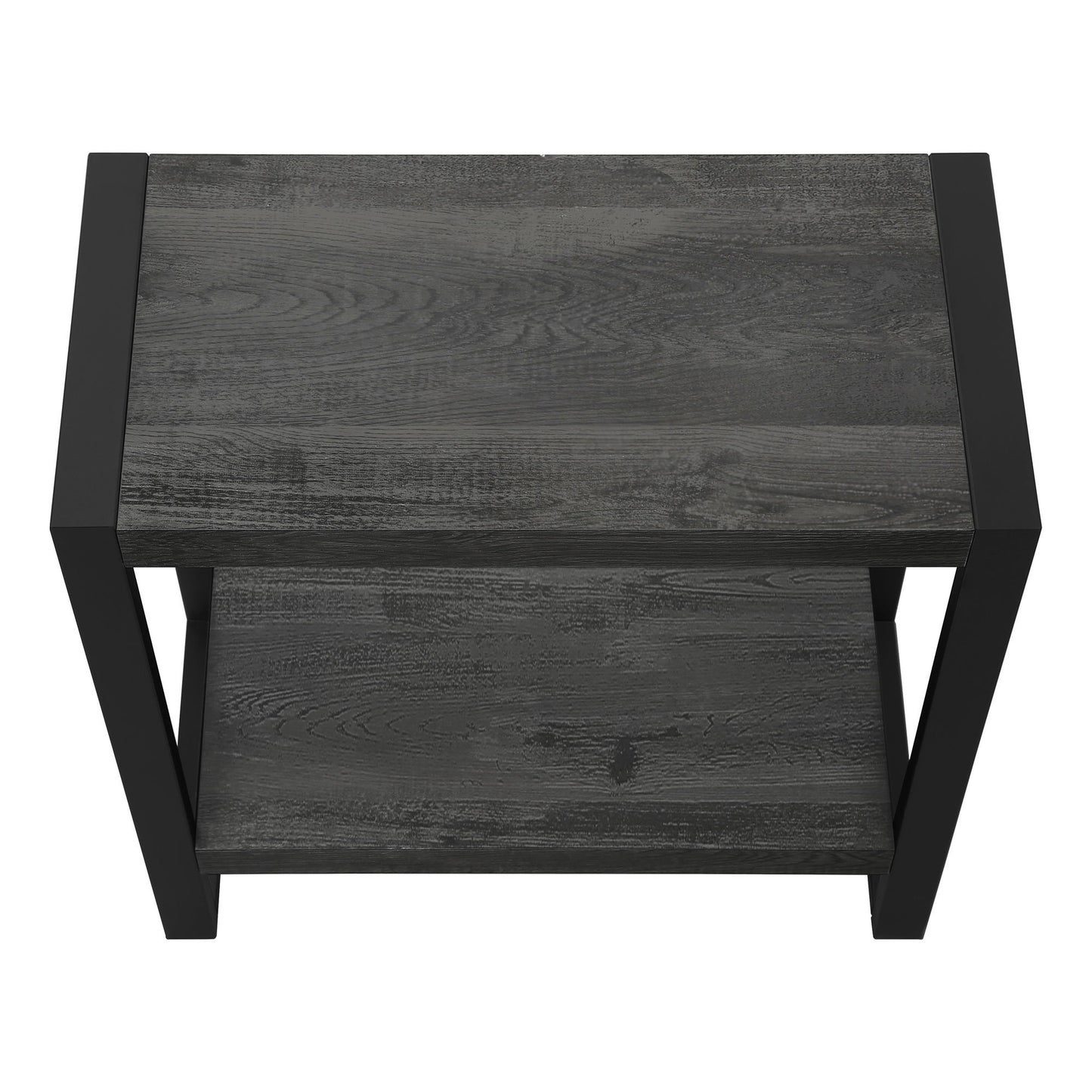 Accent Table, Side Industrial - Black
