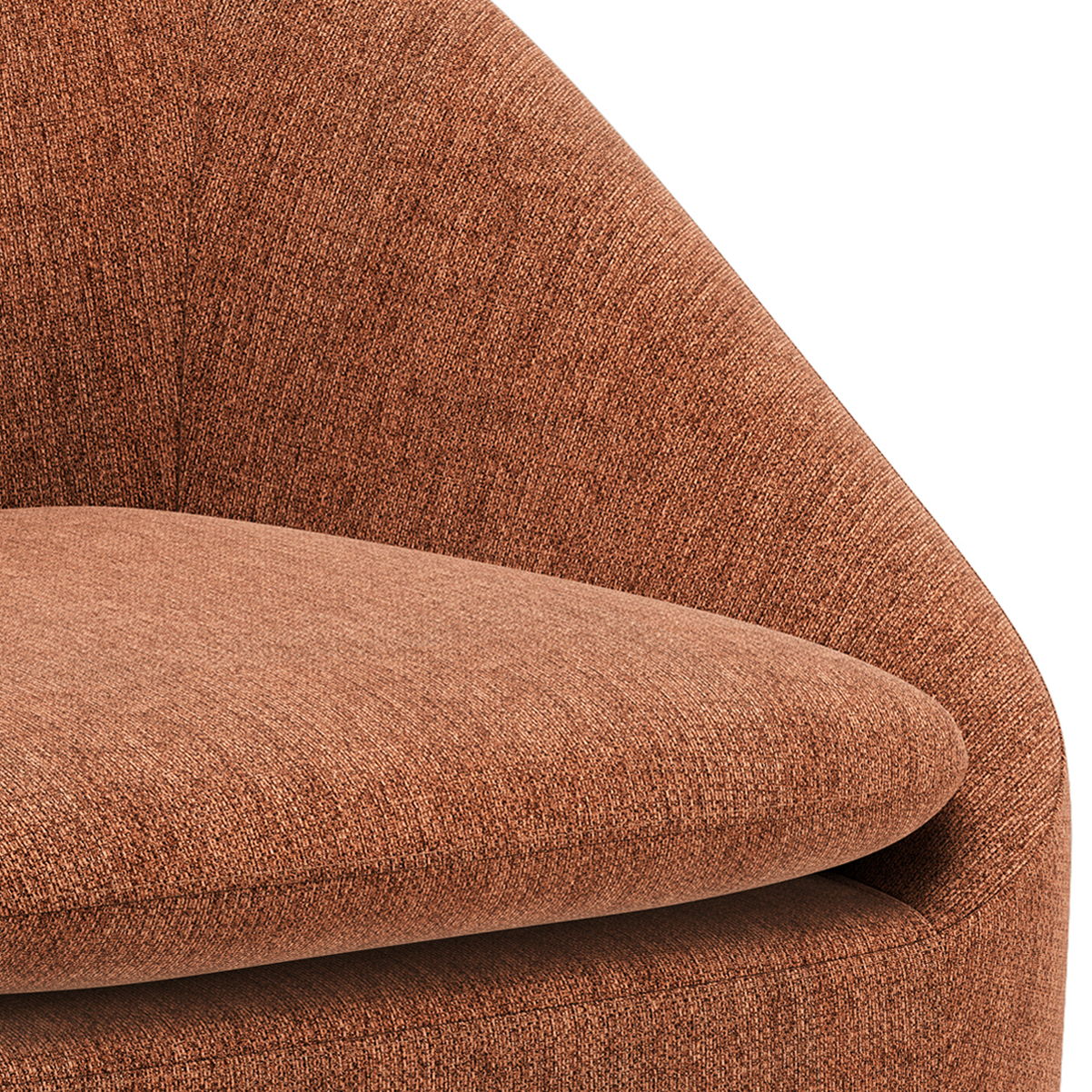 Redding - Accent Chair - Rust