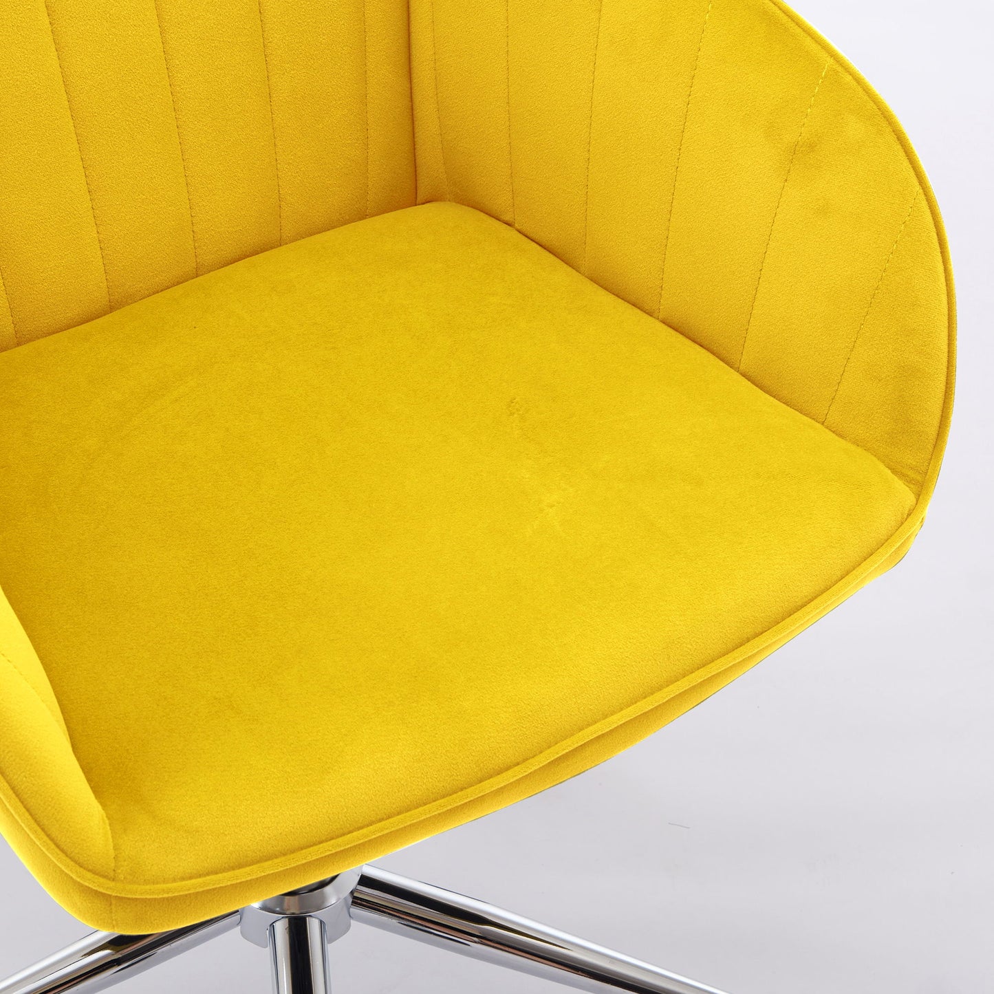 Swivel Office Chair - Bright Yellow