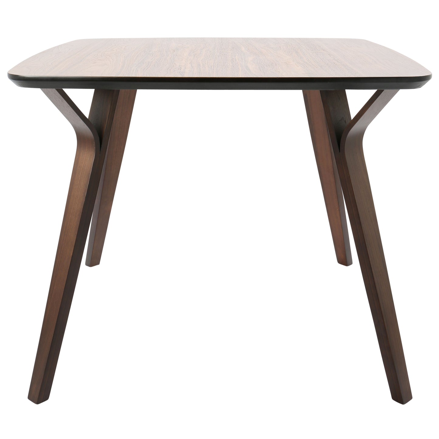 Folia - Mid-Century Modern Dinette Table - Walnut