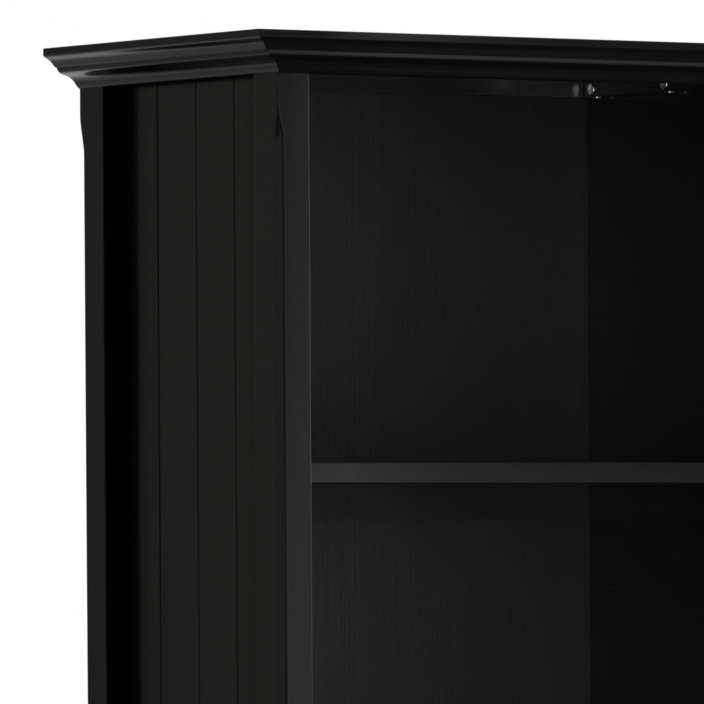 Acadian - 5 Shelf Bookcase - Black