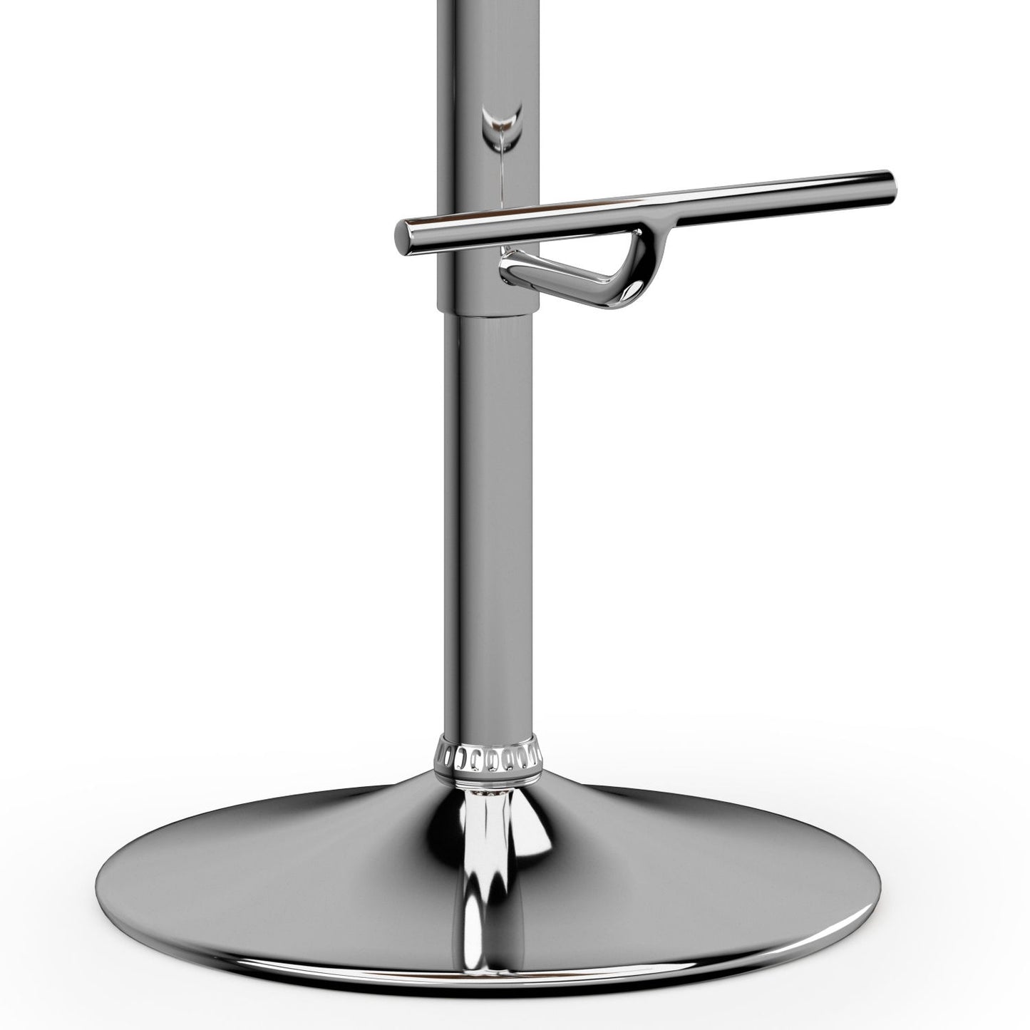 Amery - Adjustable Swivel Bar Stool - Black
