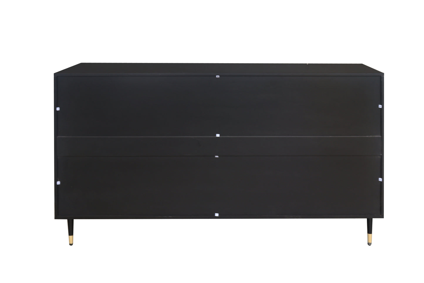 Accent Cabinet Lacquered Wooden Cabinet With 4 Glass Doors Sideboard Buffet Server Cabinet Storage Cabinet, For Living Room, Entryway, Hallway, Office, Kitchen And Dining Room - Black