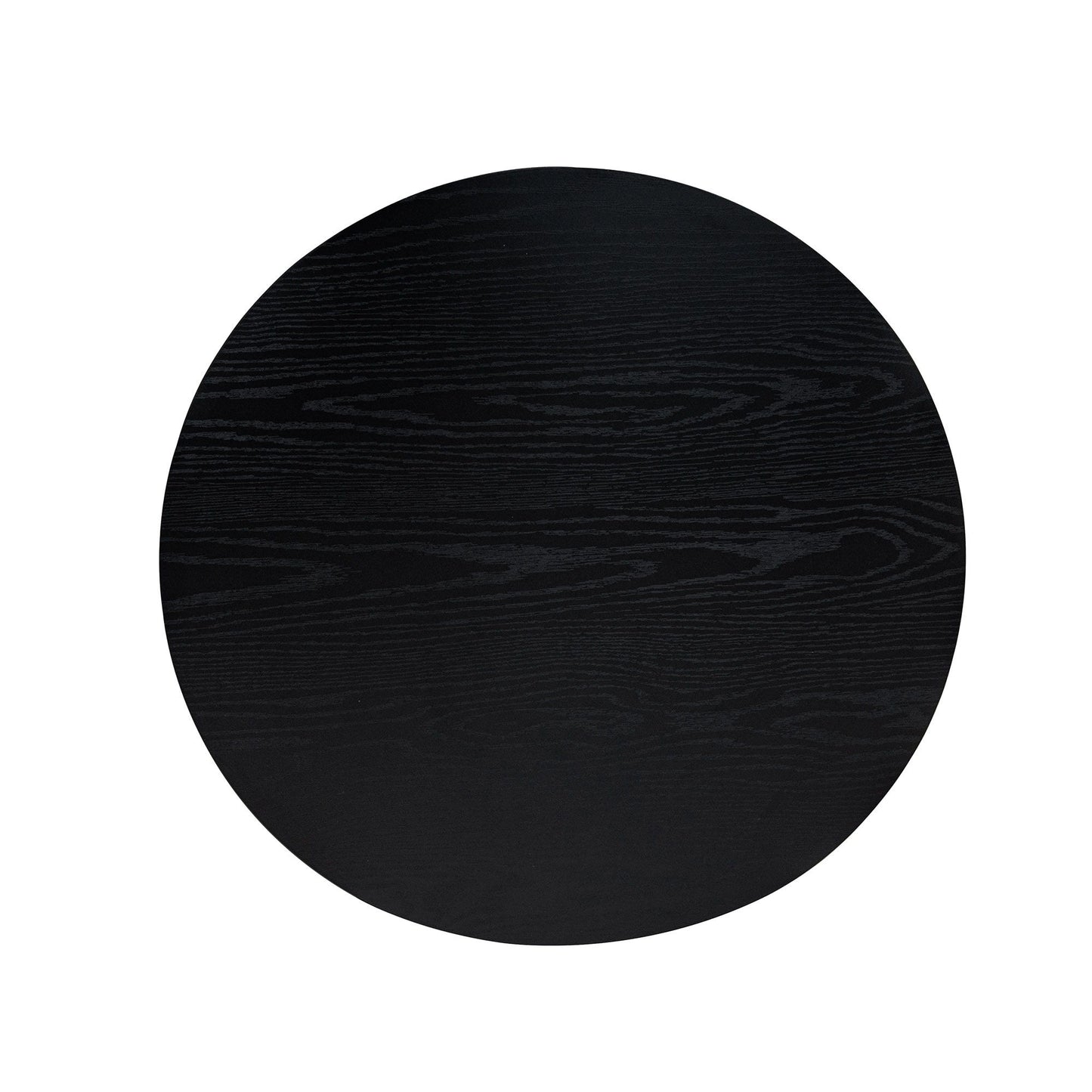 Coffee Table (Set of 2), Round Coffee Table, Modern Side Tables Accent End Table For Living Room - Black