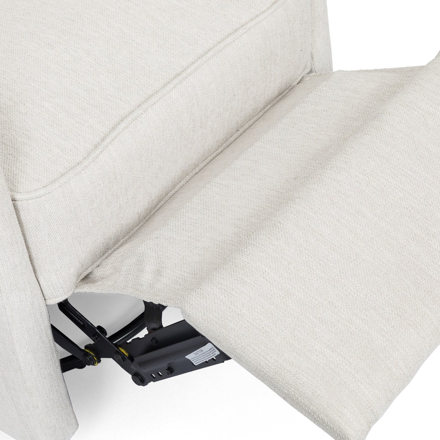Classic Design, Manual Recliner Chair With 360 Degree Swivel - Beige