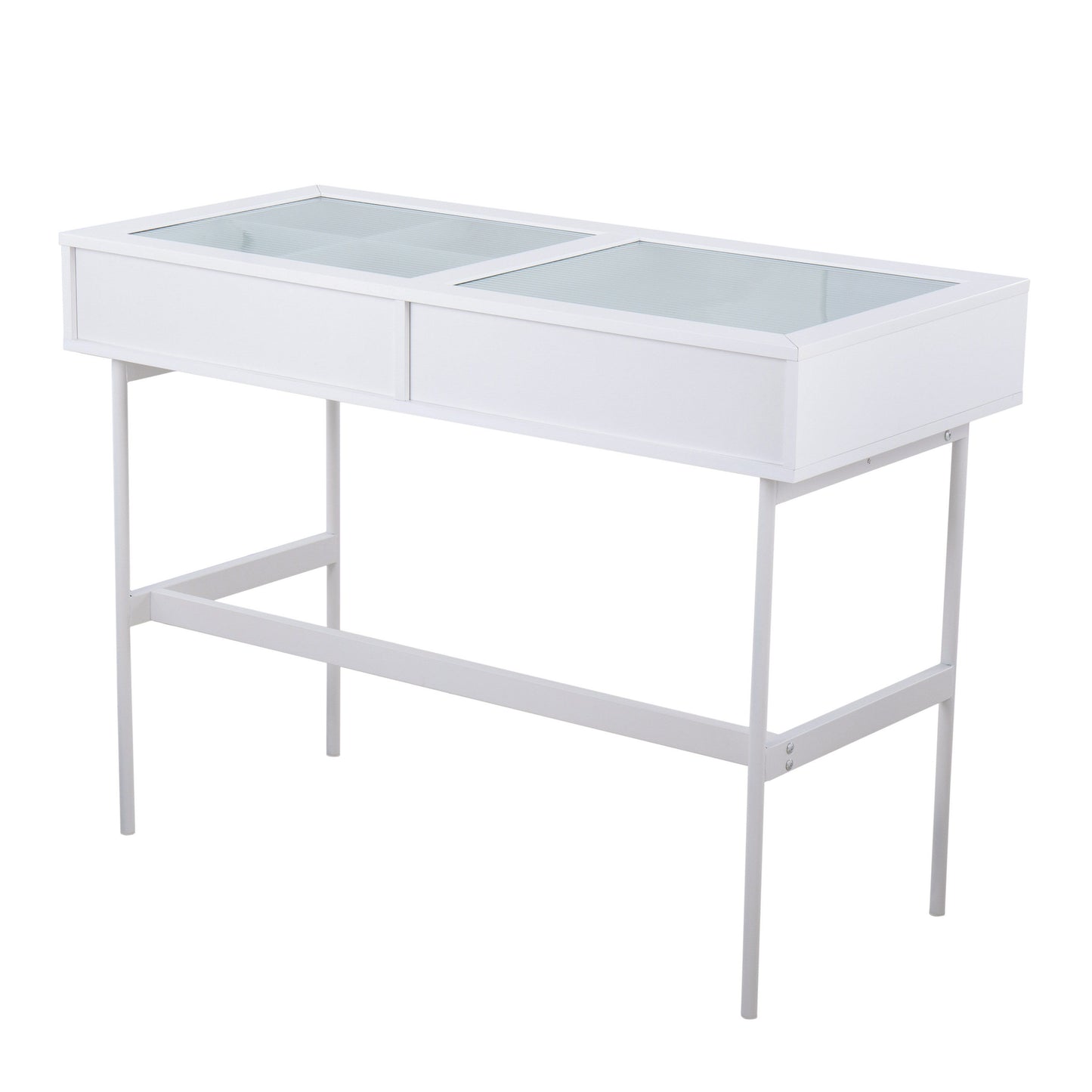 Emery - Contemporary Console Table - White