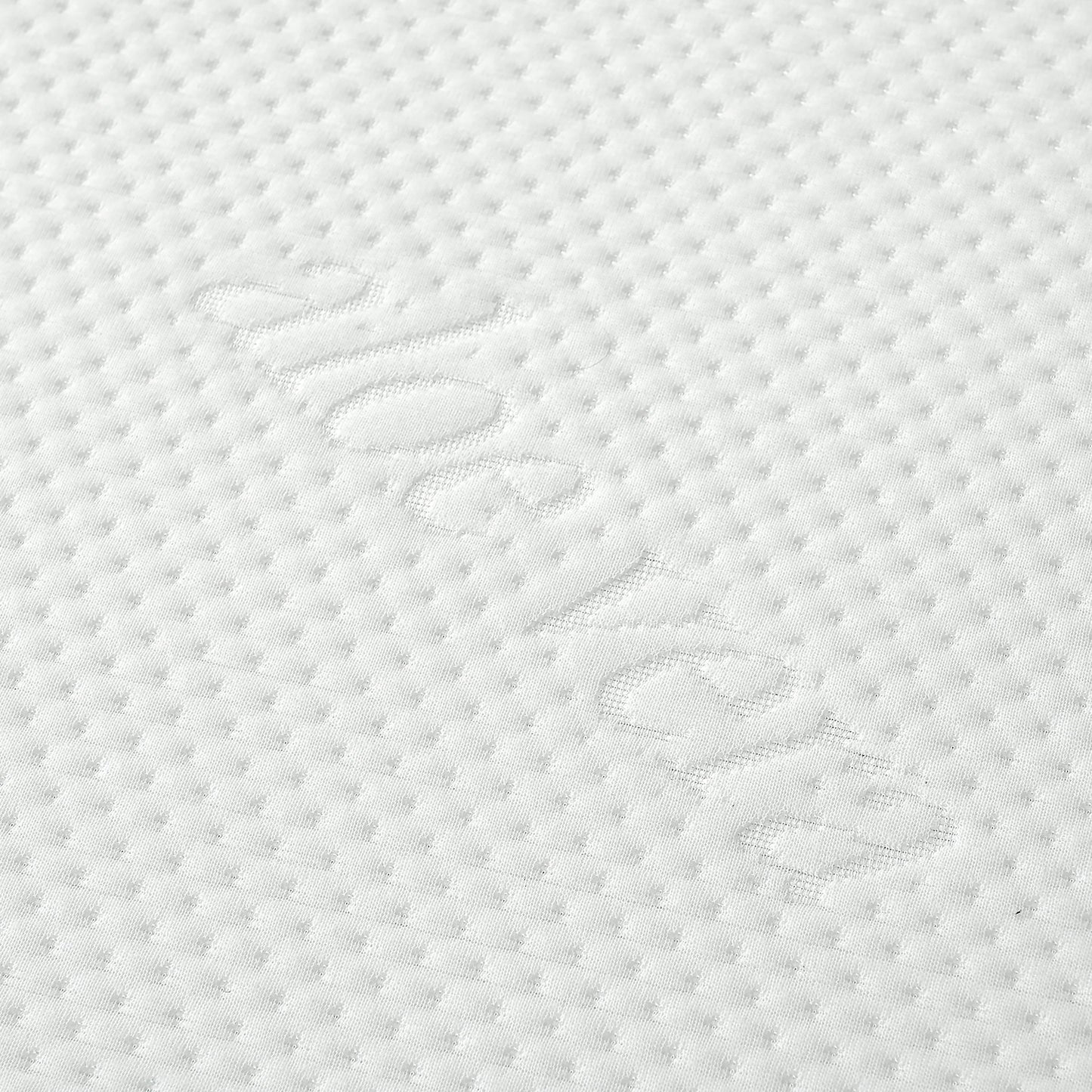 Plush 8" Gel Memory Foam Mattress For Queen Size Bed Polyester Aloe Vera Cover - White